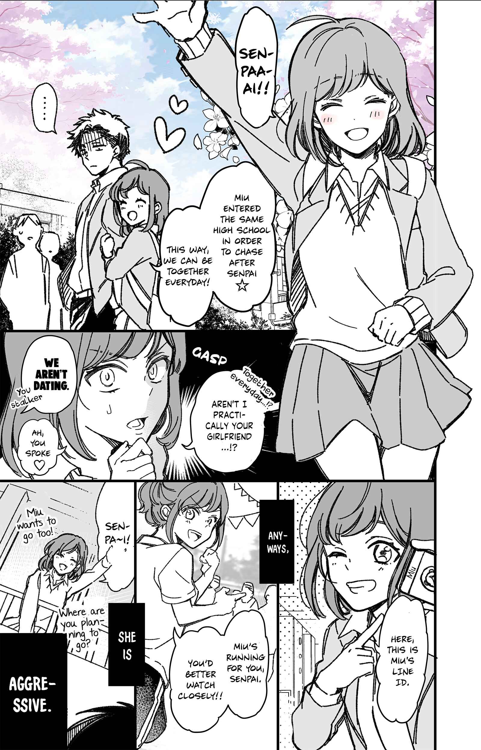 Page 2 Chapter 1 Oshi no Tsuyoi Kouhai no Hanashi