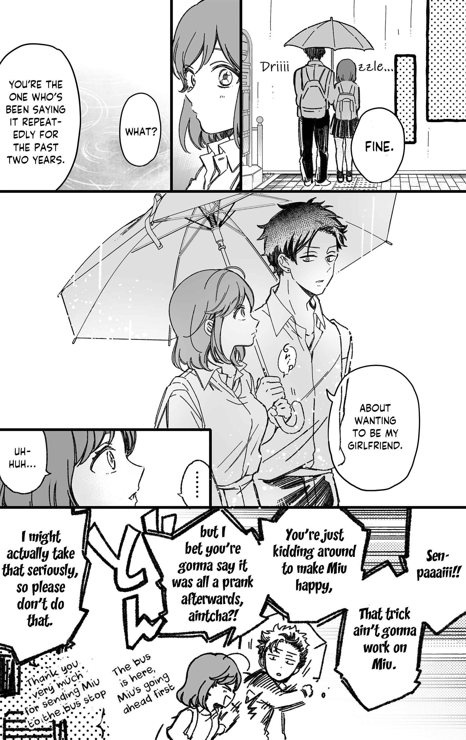 Page 3 Chapter 1 Oshi no Tsuyoi Kouhai no Hanashi