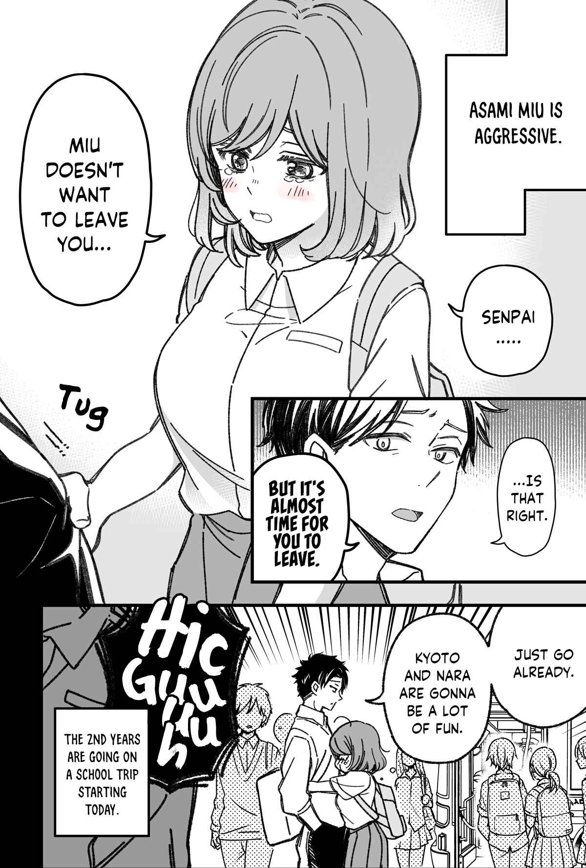 Page 1 Chapter 5 Oshi no Tsuyoi Kouhai no Hanashi