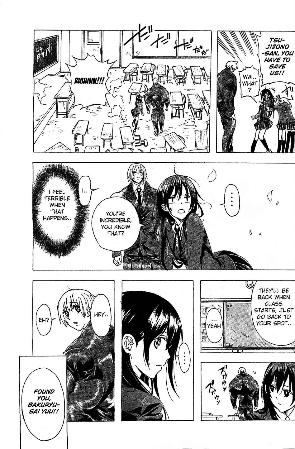 Page 6 Chapter 2 Mr. Macho My Classmate