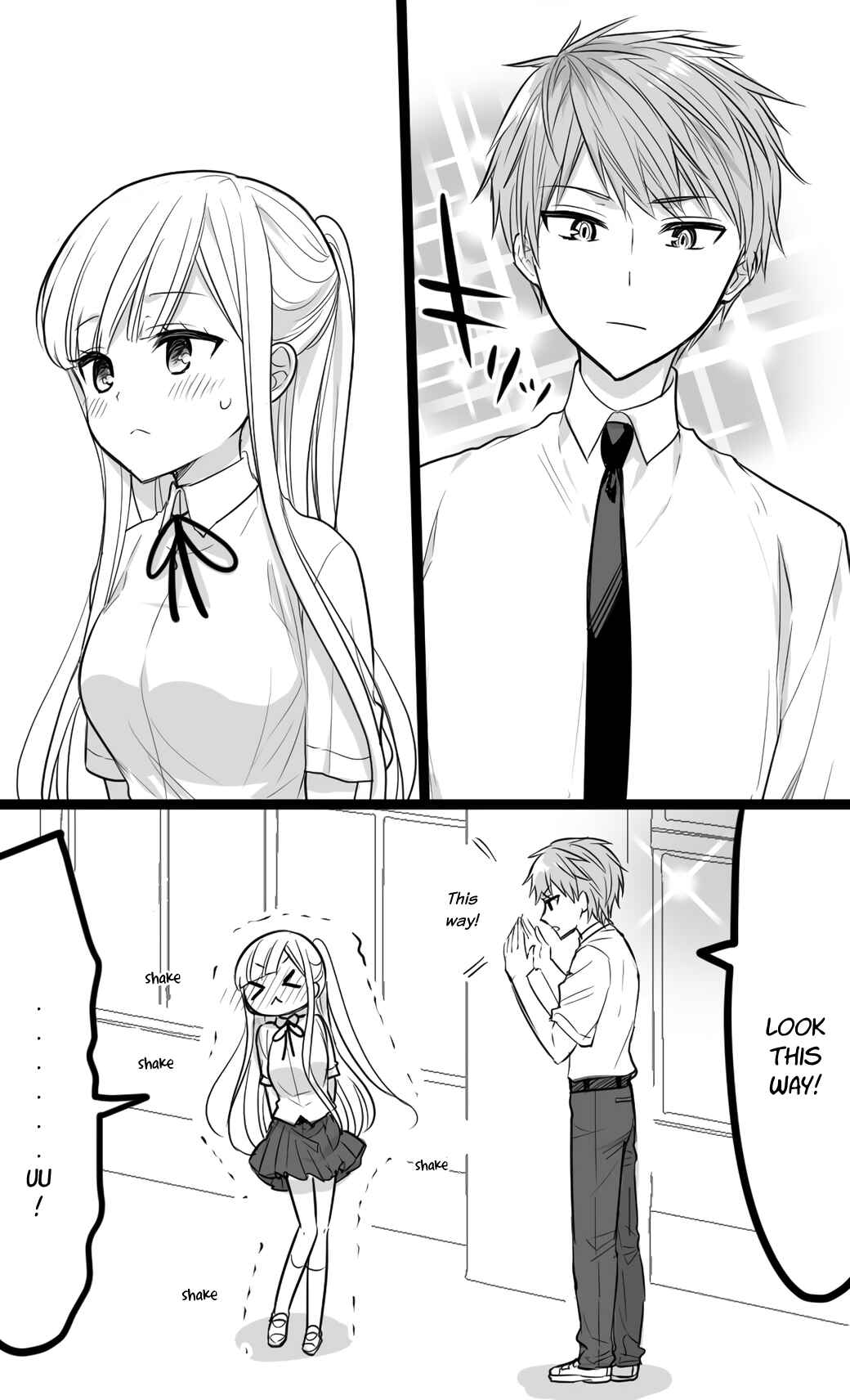 Page 1 Chapter 2 The Reason Why I Cant Look at His Eyes Directly
