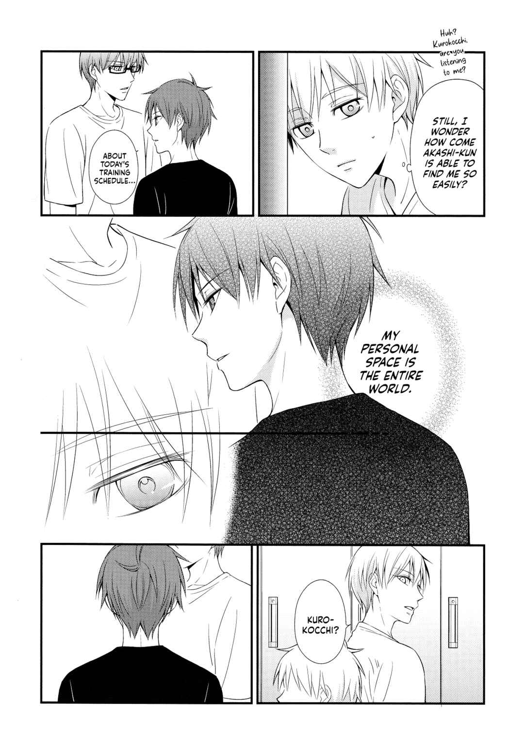 Page 12 Chapter Unknown_5c36 Kuroko no Basket - Personal Space (Doujinshi)