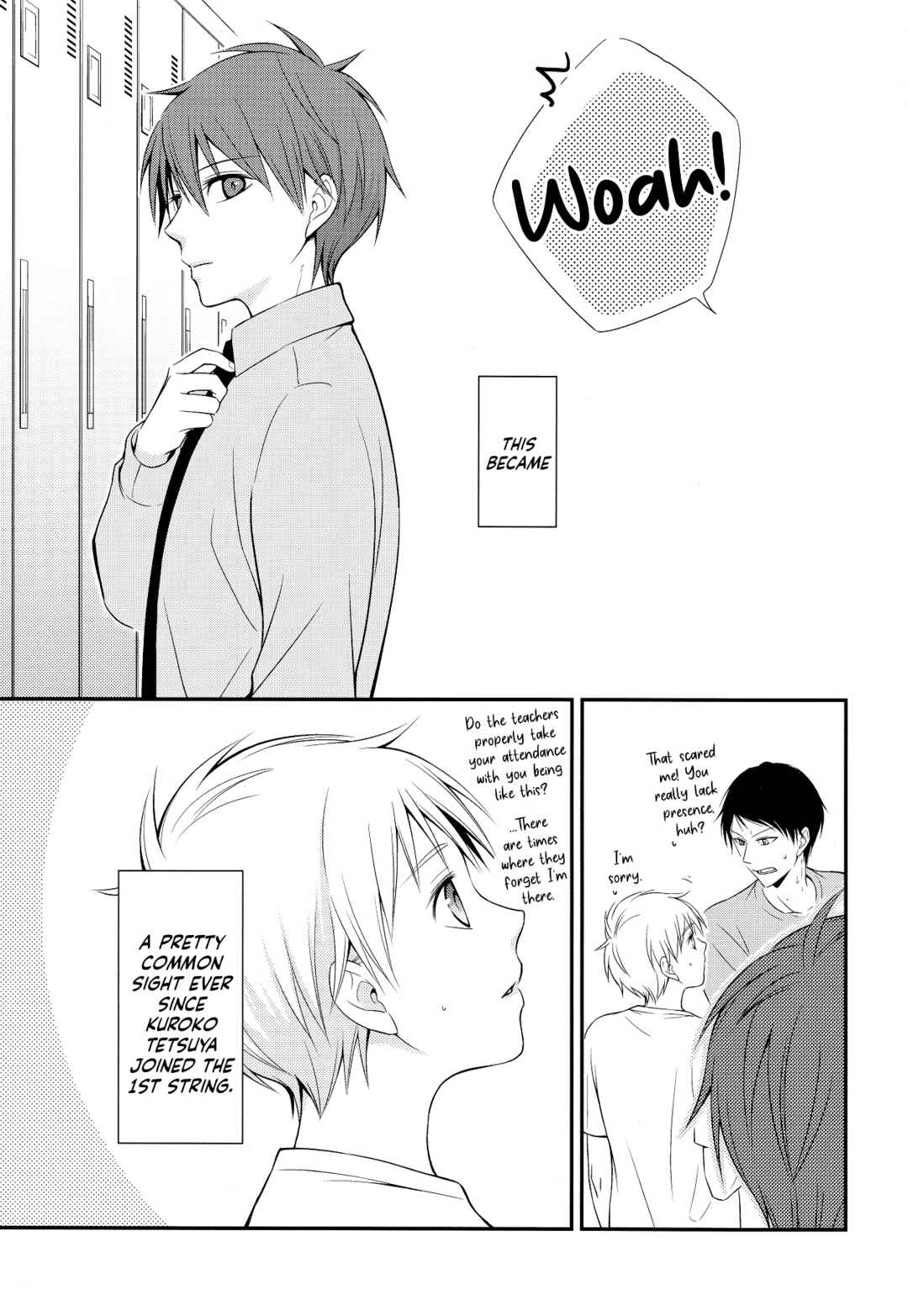 Page 3 Chapter Unknown_5c36 Kuroko no Basket - Personal Space (Doujinshi)
