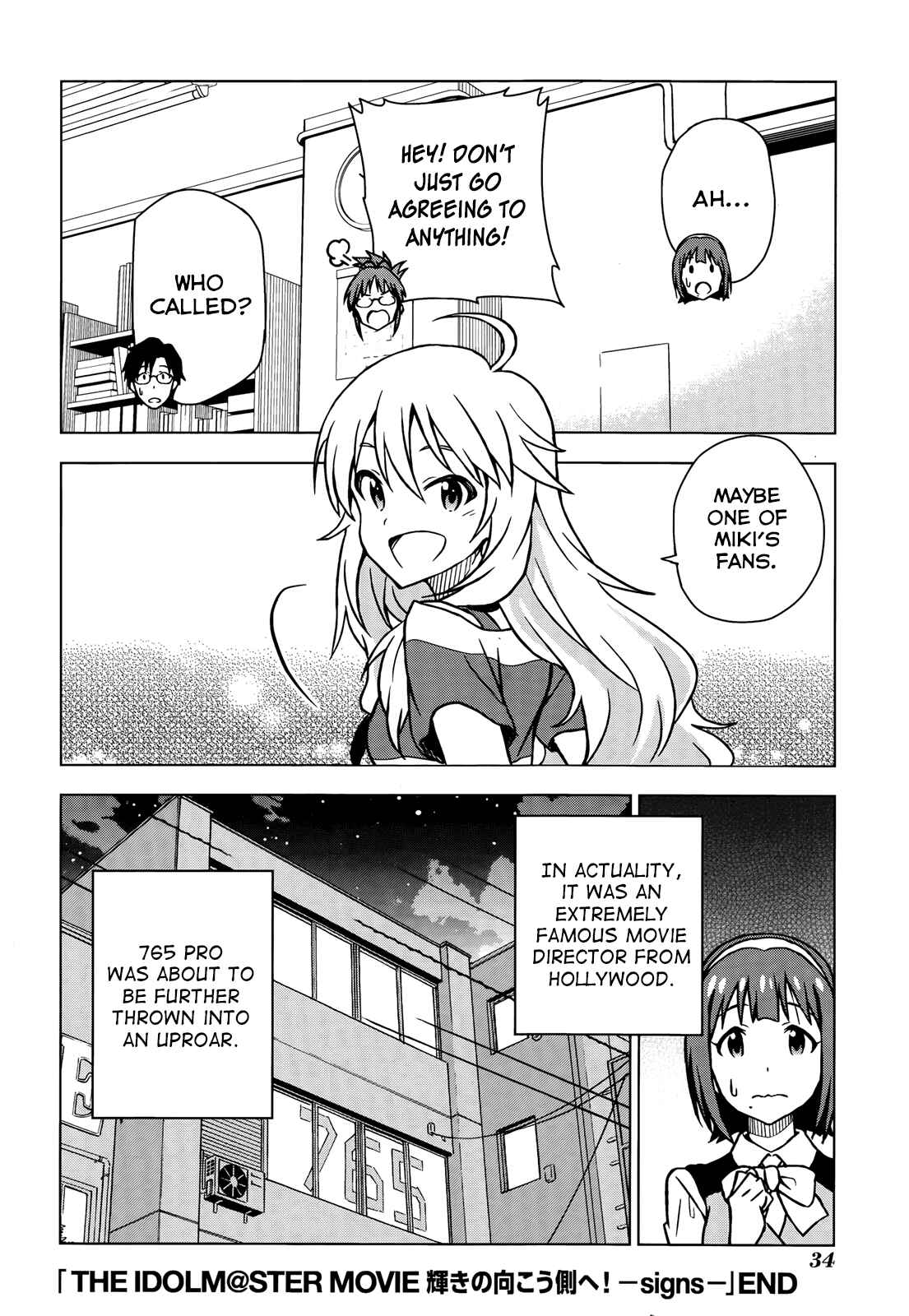 Page 34 Chapter 0 THE iDOLM@STER