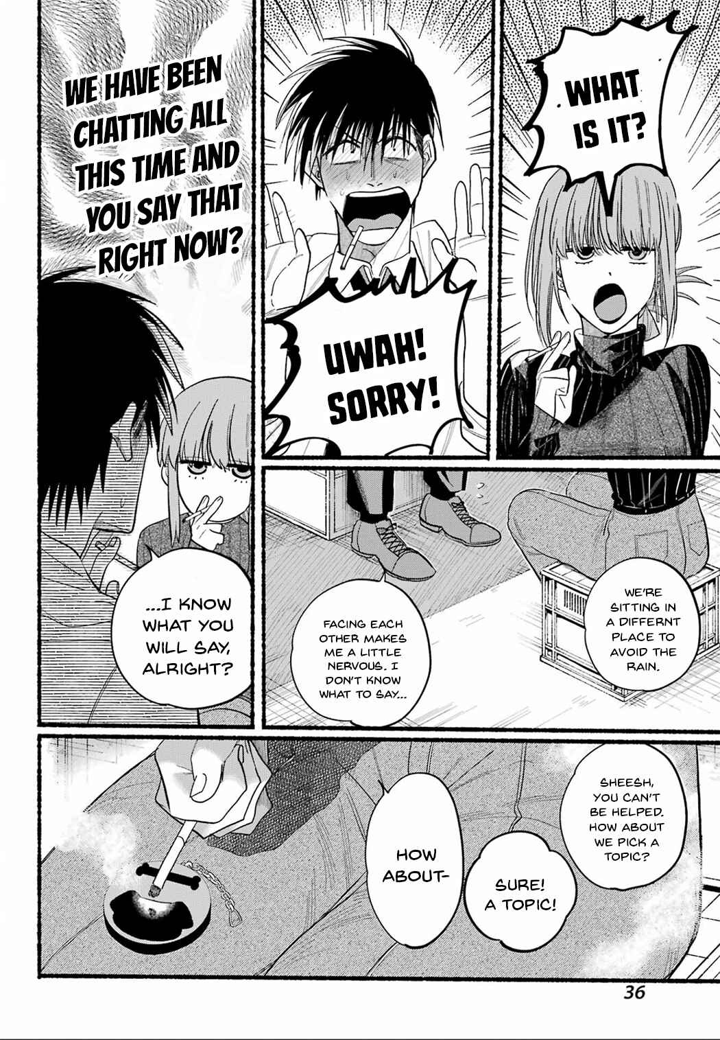 Page 8 Chapter 24 Super no Ura de Yani Suu Futari