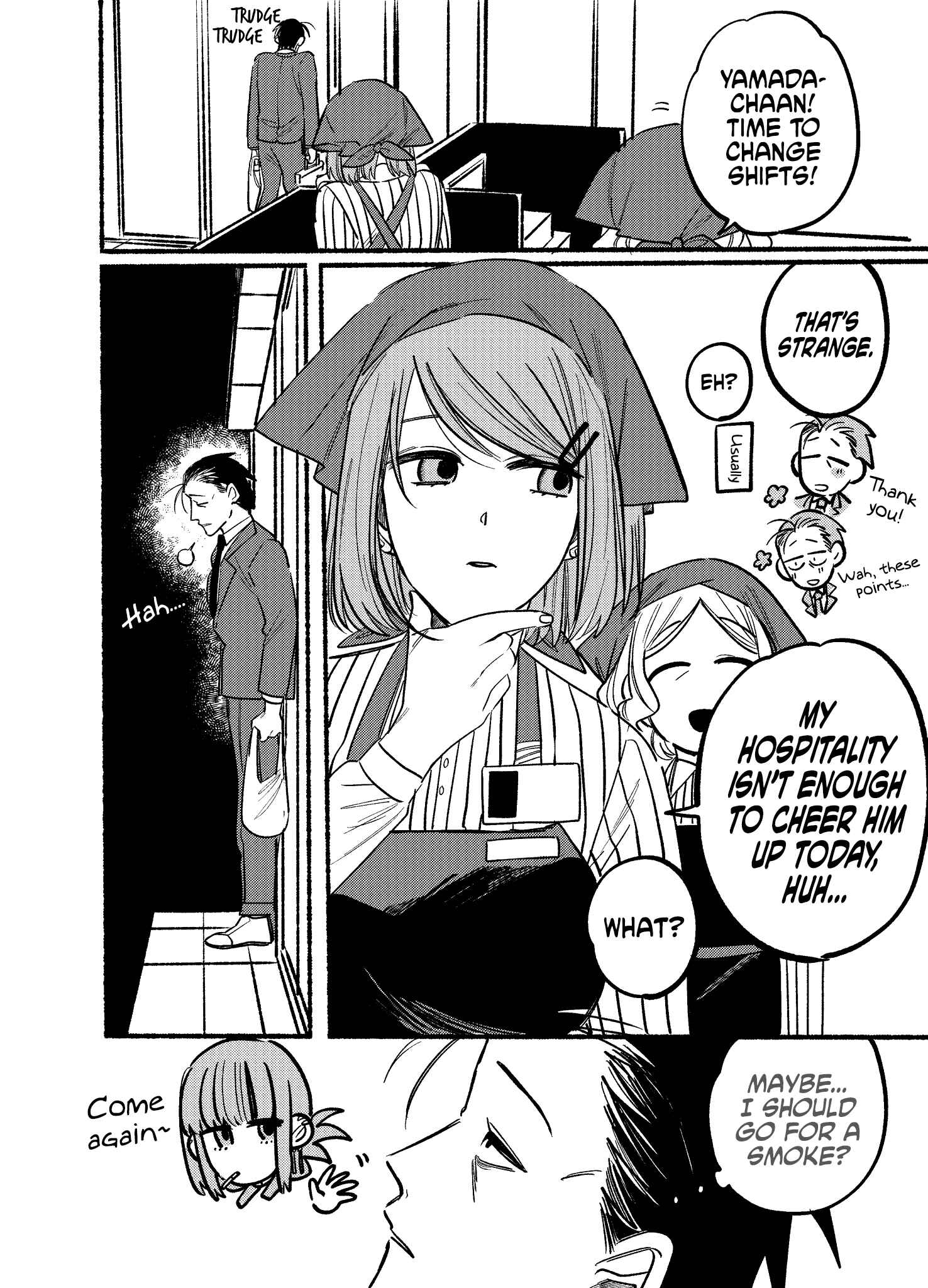 Page 4 Chapter 3 Super no Ura de Yani Suu Futari