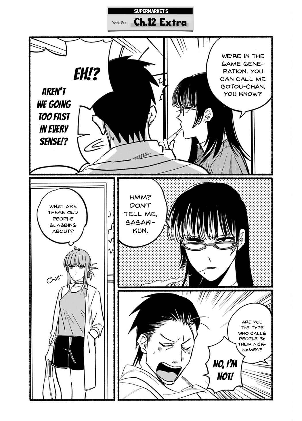 Page 12 Chapter 16.6 Super no Ura de Yani Suu Futari