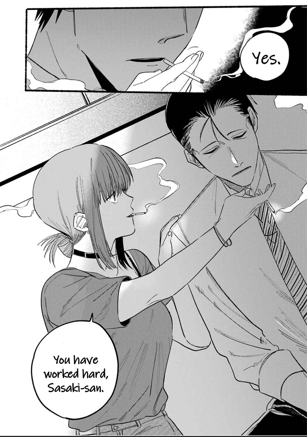 Page 10 Chapter 15 Super no Ura de Yani Suu Futari