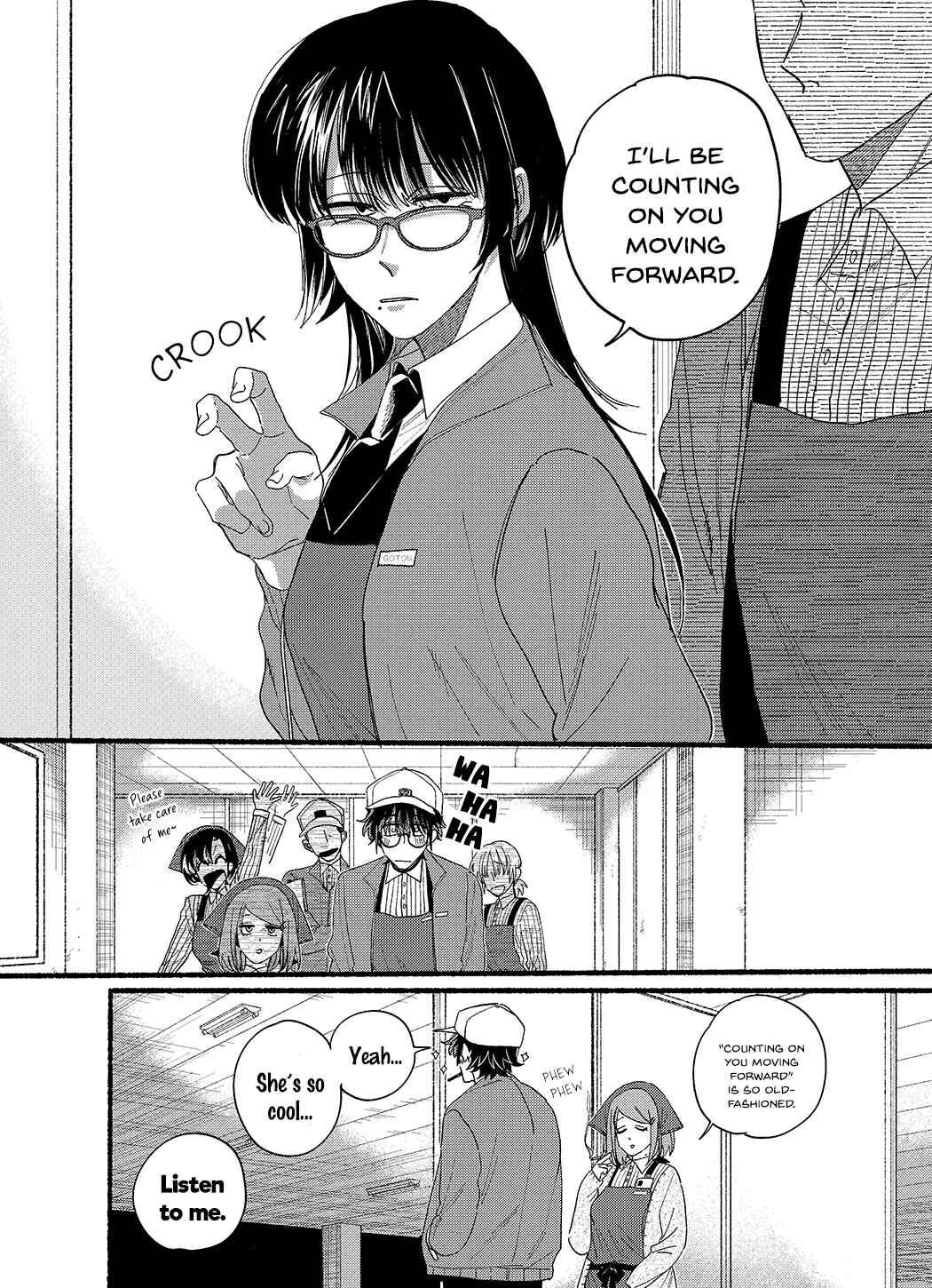 Page 8 Chapter 31.5 Super no Ura de Yani Suu Futari