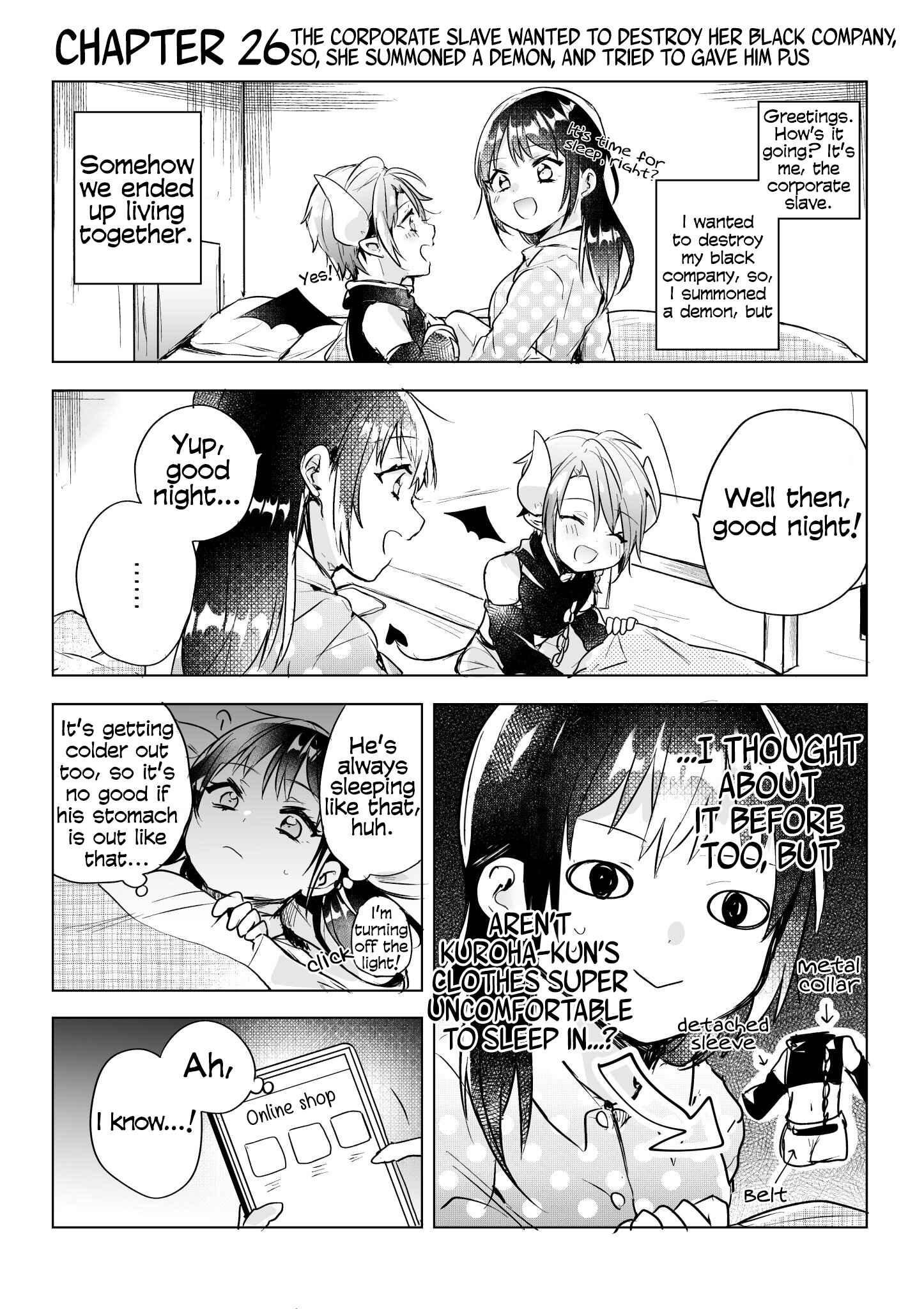 Page 1 Chapter 26 Shachiku OL to Akuma Shota