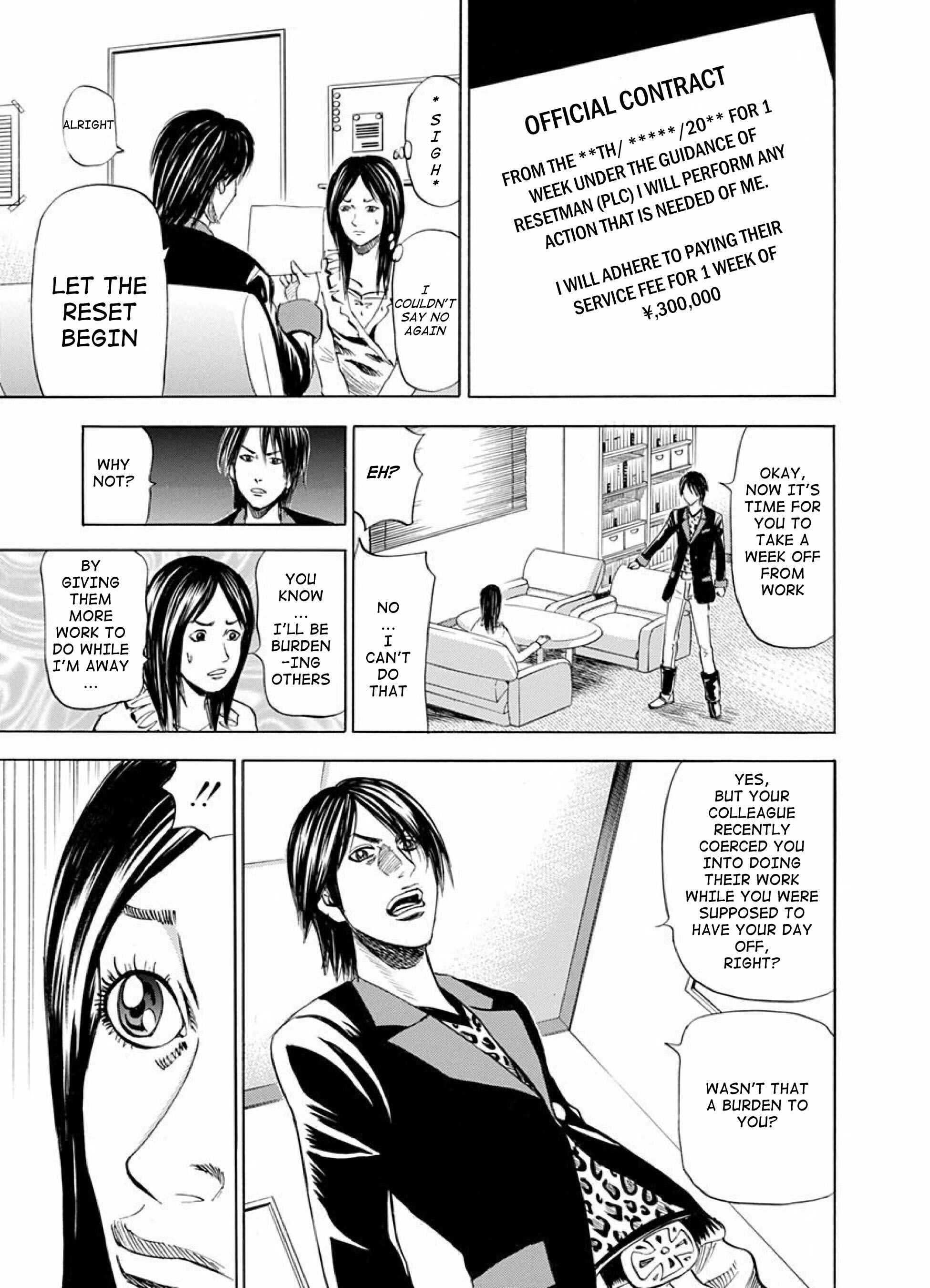 Page 9 Chapter 7 Reset Man