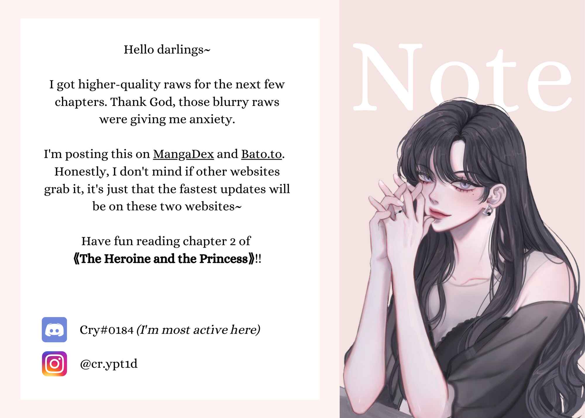 Page 1 Chapter 2 The Heroine and the Princess