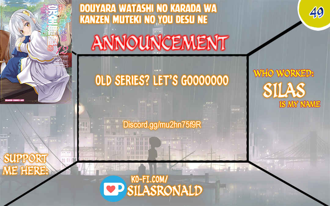 Page 1 Chapter 49 Douyara Watashi no Karada wa Kanzen Muteki no You Desu ne