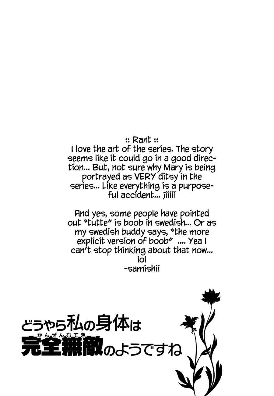 Page 29 Chapter 11 Douyara Watashi no Karada wa Kanzen Muteki no You Desu ne