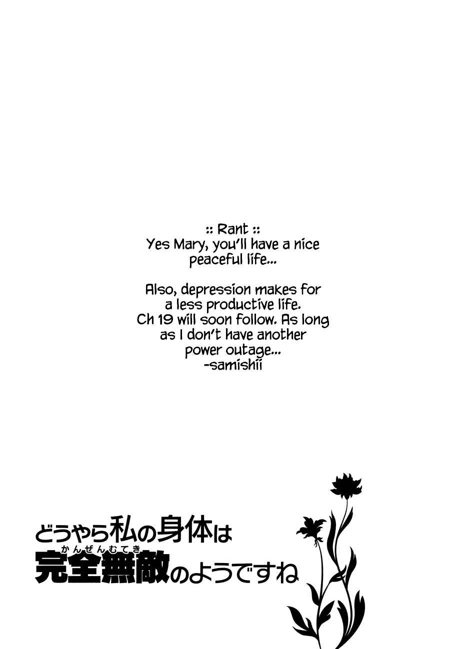 Page 27 Chapter 18 Douyara Watashi no Karada wa Kanzen Muteki no You Desu ne