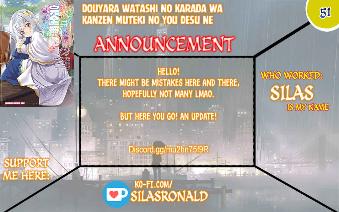 Page 1 Chapter 51 Douyara Watashi no Karada wa Kanzen Muteki no You Desu ne