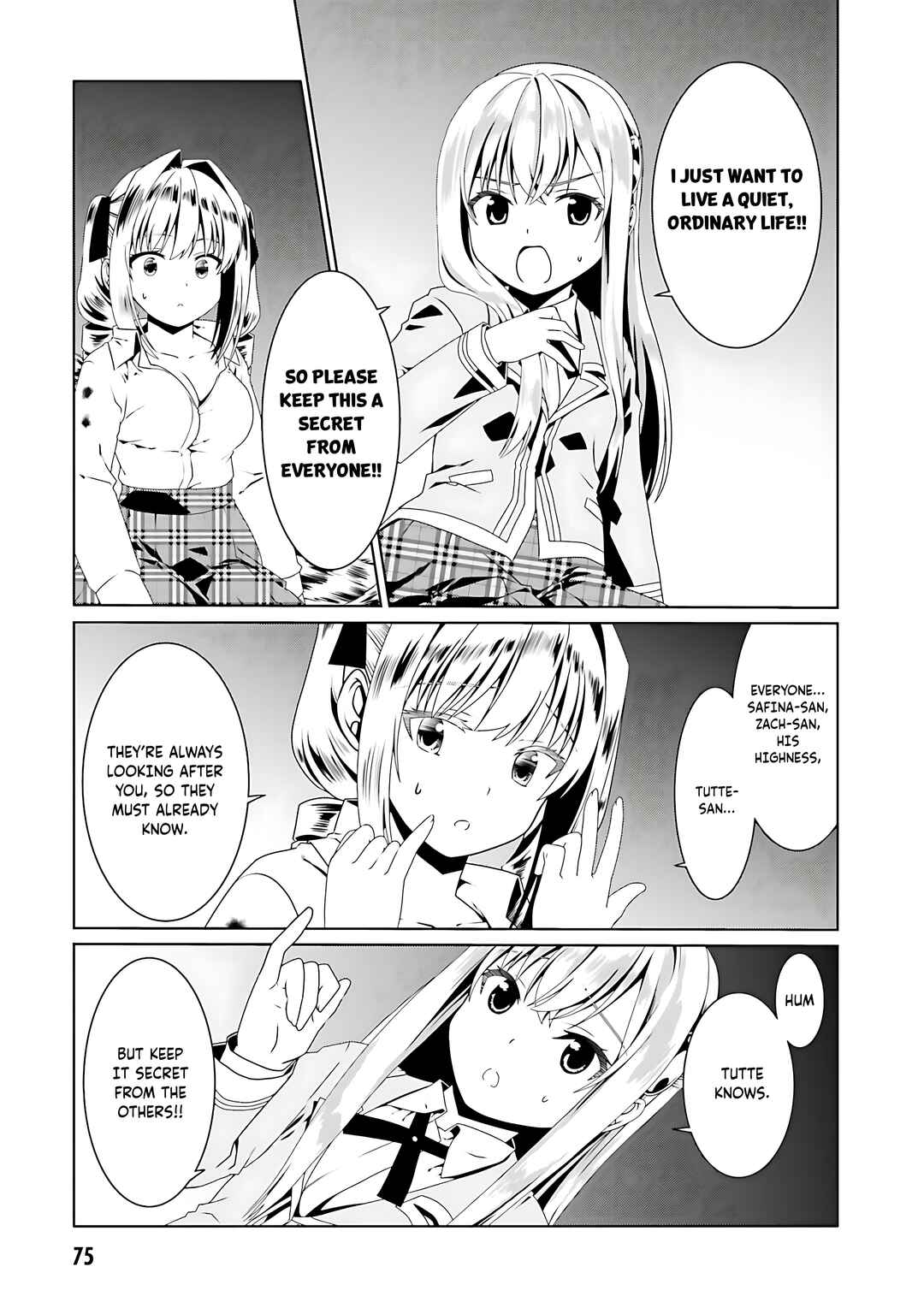 Page 22 Chapter 57 Douyara Watashi no Karada wa Kanzen Muteki no You Desu ne
