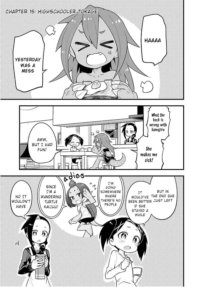 Page 1 Chapter 15 Kaijuu no Tokage