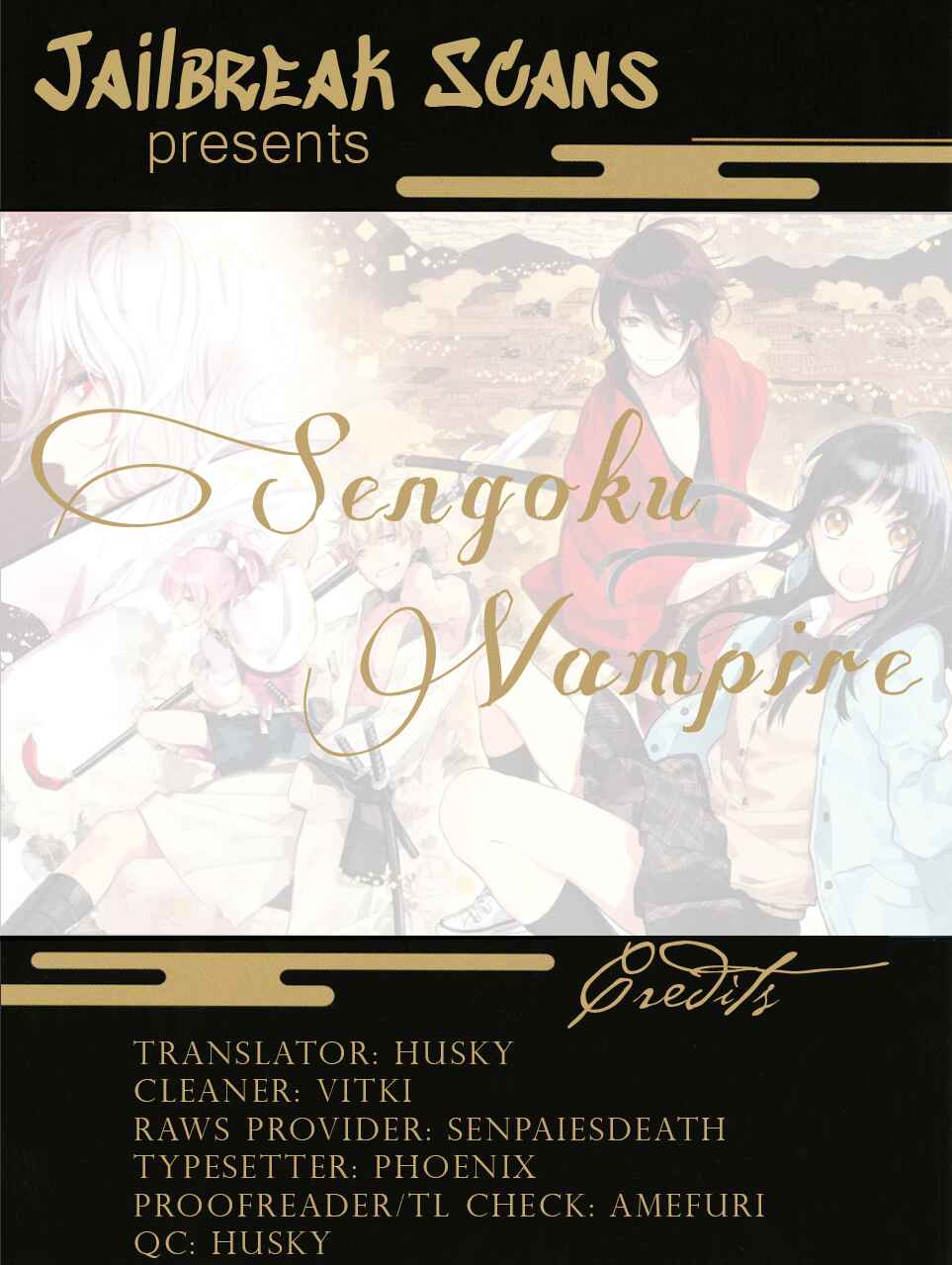 Page 1 Chapter 3 Sengoku Vampire