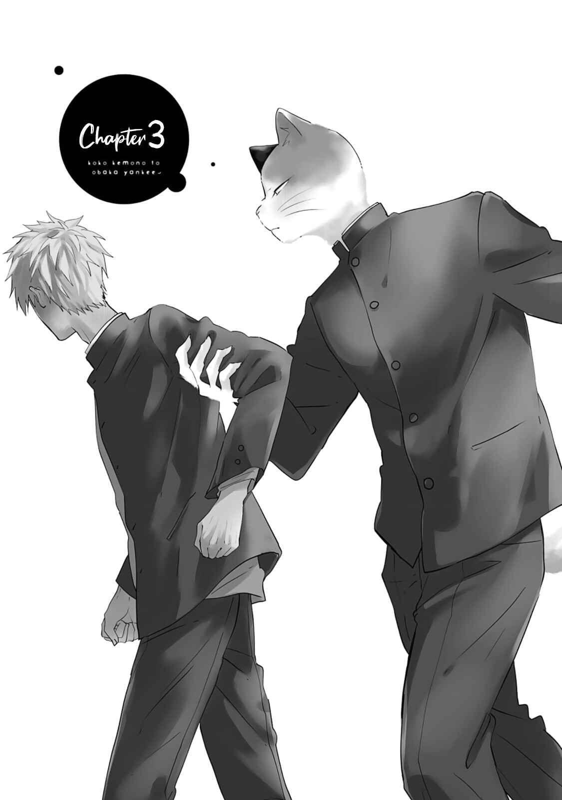 Page 3 Chapter 3 Kokou Kemono to Obaka Yankee