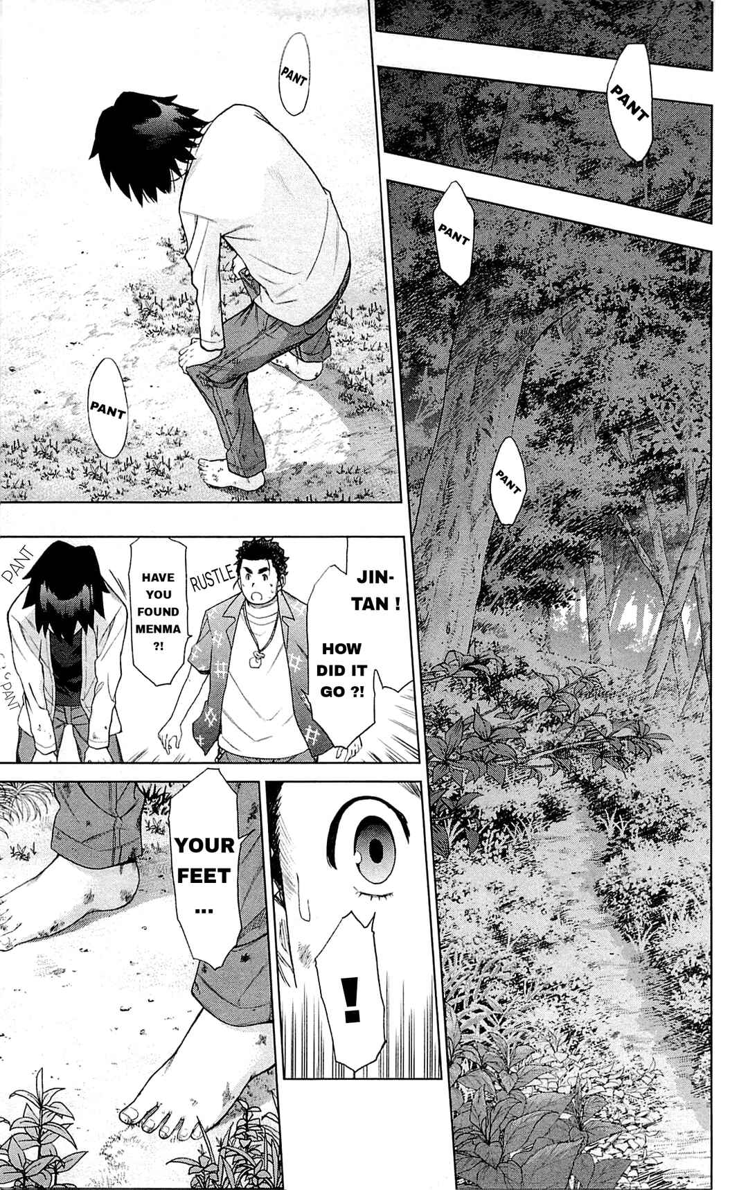 Page 22 Chapter 13 Ano Hi Mita Hana no Namae o Boku-tachi wa Mada Shiranai.