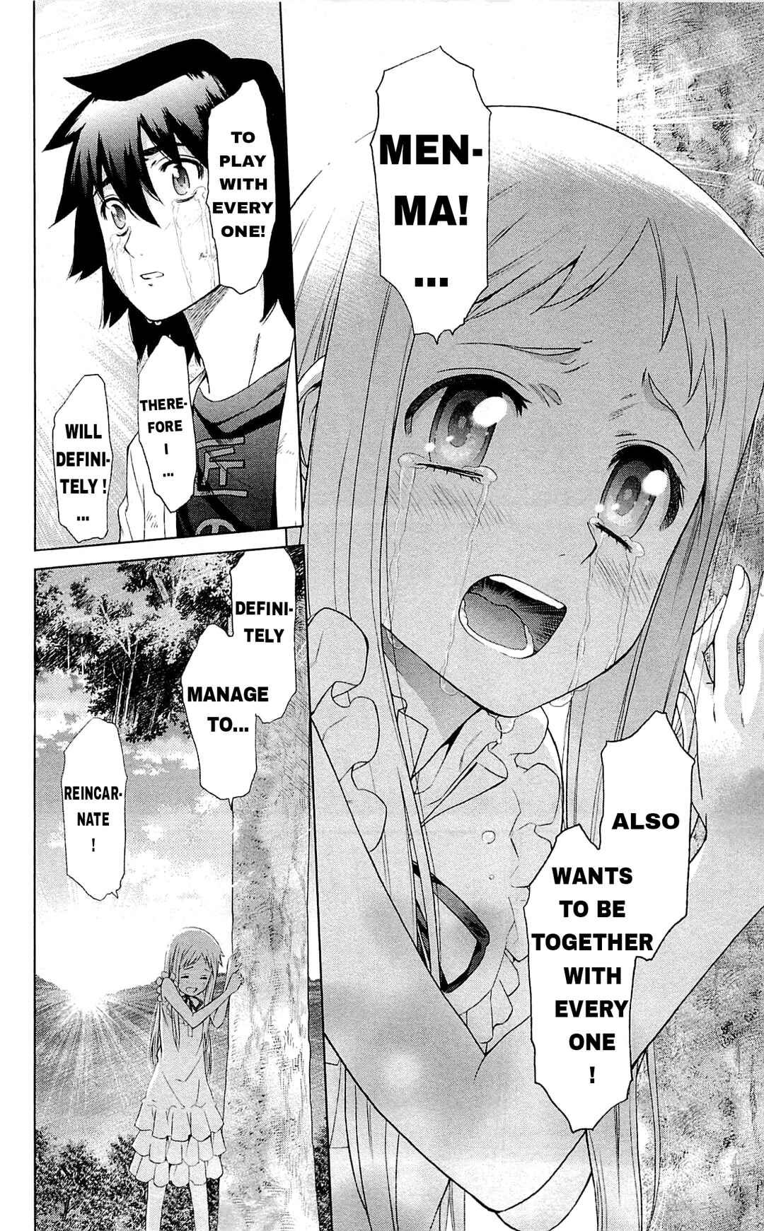 Page 33 Chapter 13 Ano Hi Mita Hana no Namae o Boku-tachi wa Mada Shiranai.