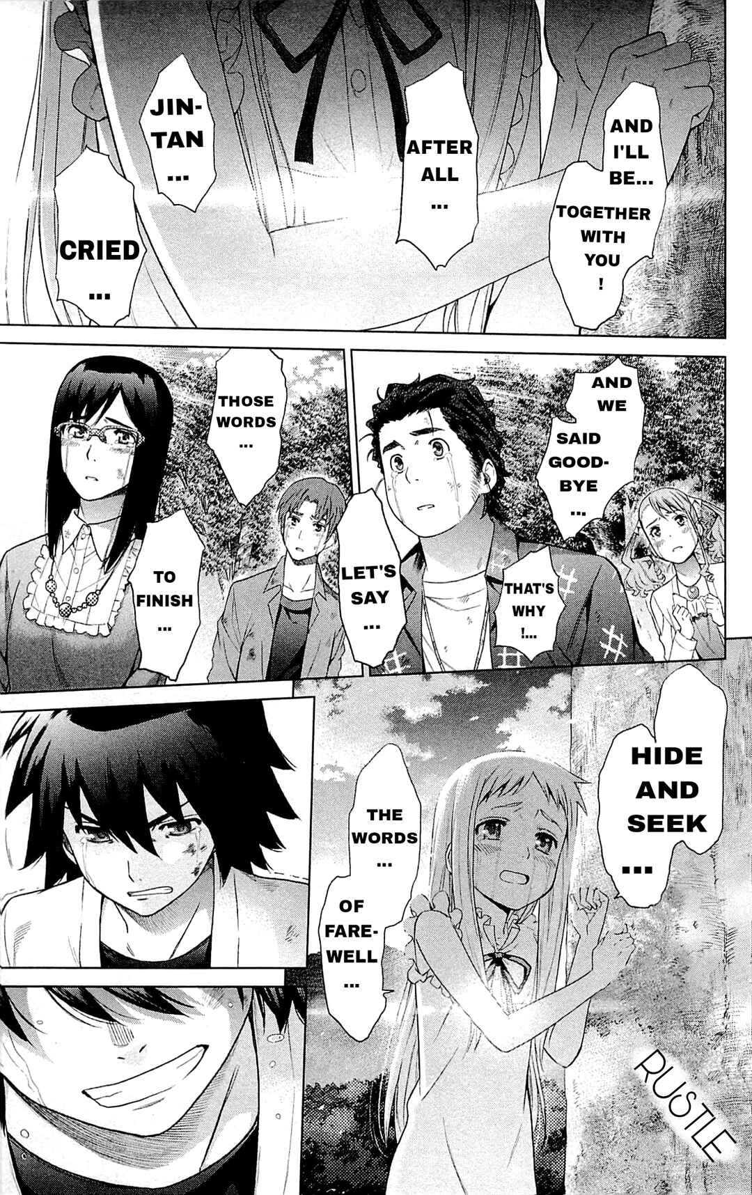 Page 34 Chapter 13 Ano Hi Mita Hana no Namae o Boku-tachi wa Mada Shiranai.