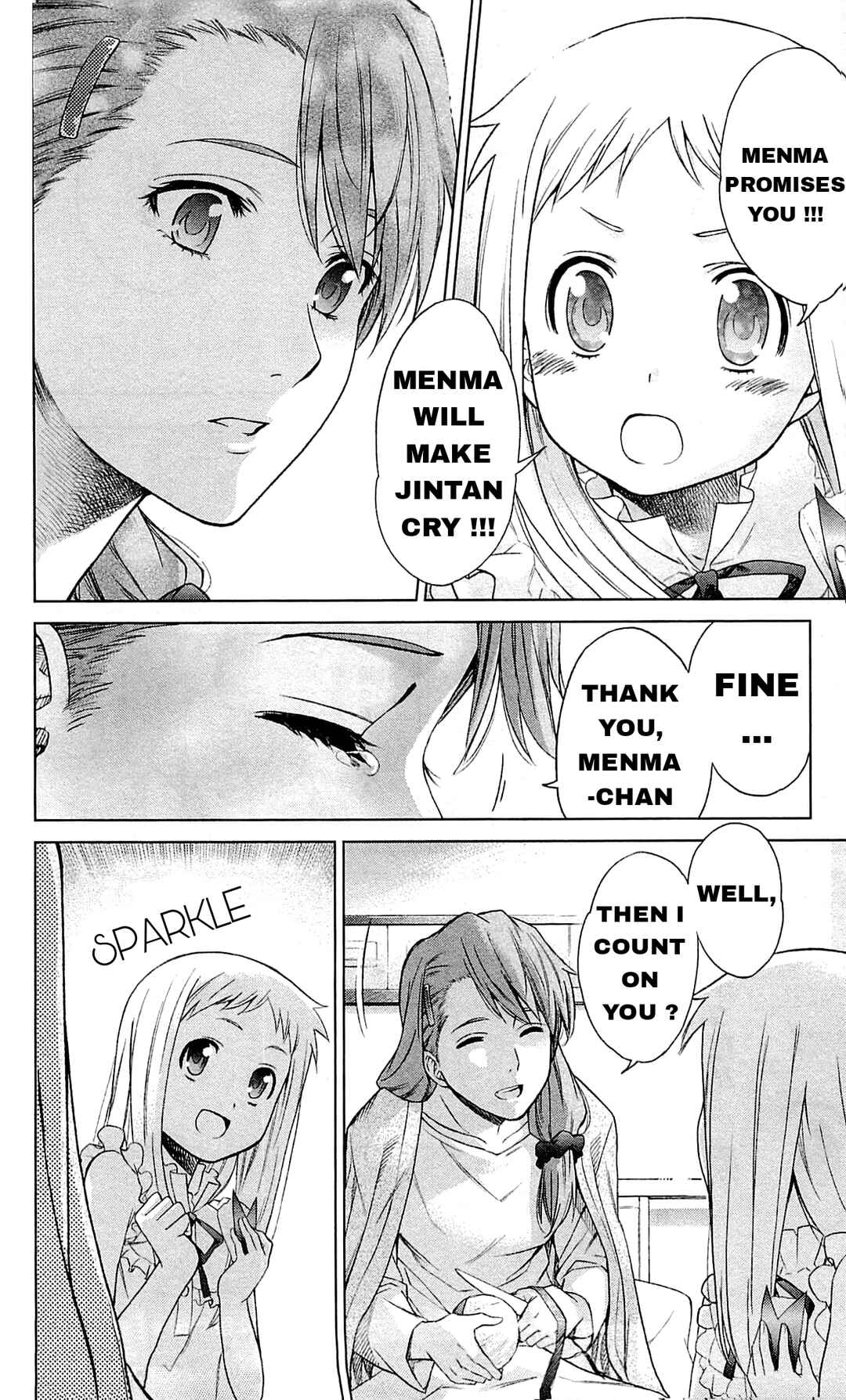 Page 4 Chapter 13 Ano Hi Mita Hana no Namae o Boku-tachi wa Mada Shiranai.