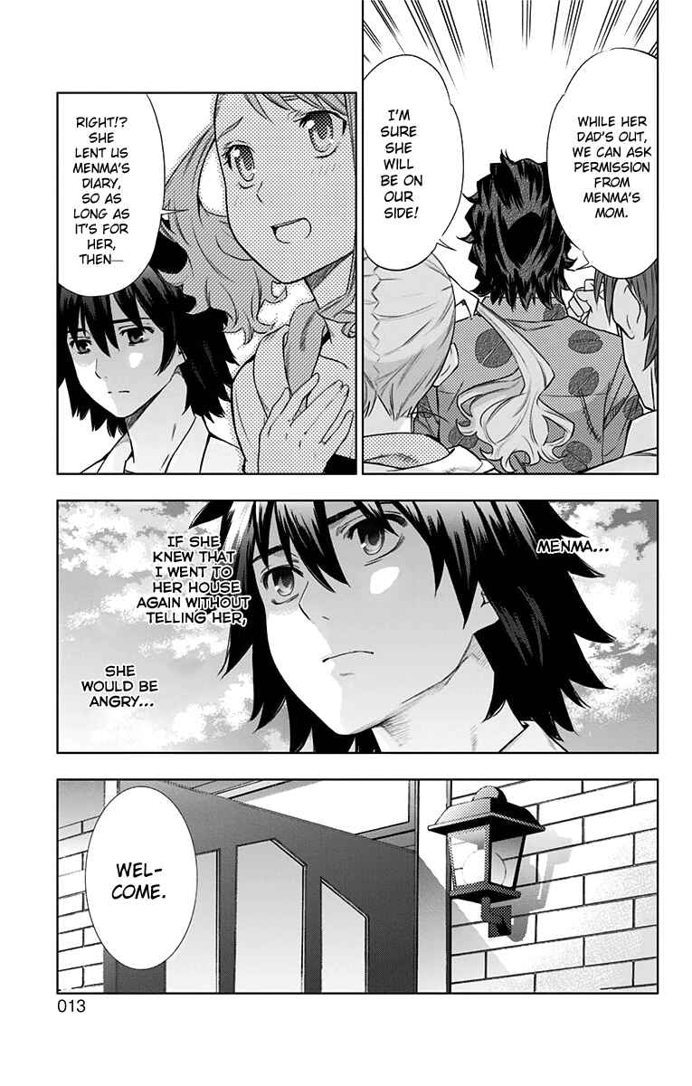 Page 12 Chapter 9 Ano Hi Mita Hana no Namae o Boku-tachi wa Mada Shiranai.