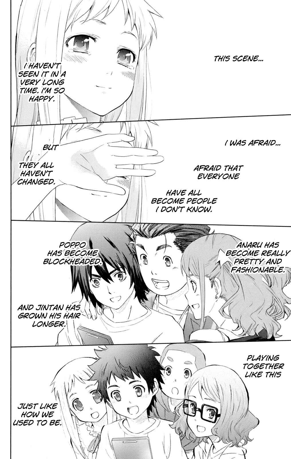 Page 36 Chapter 2 Ano Hi Mita Hana no Namae o Boku-tachi wa Mada Shiranai.