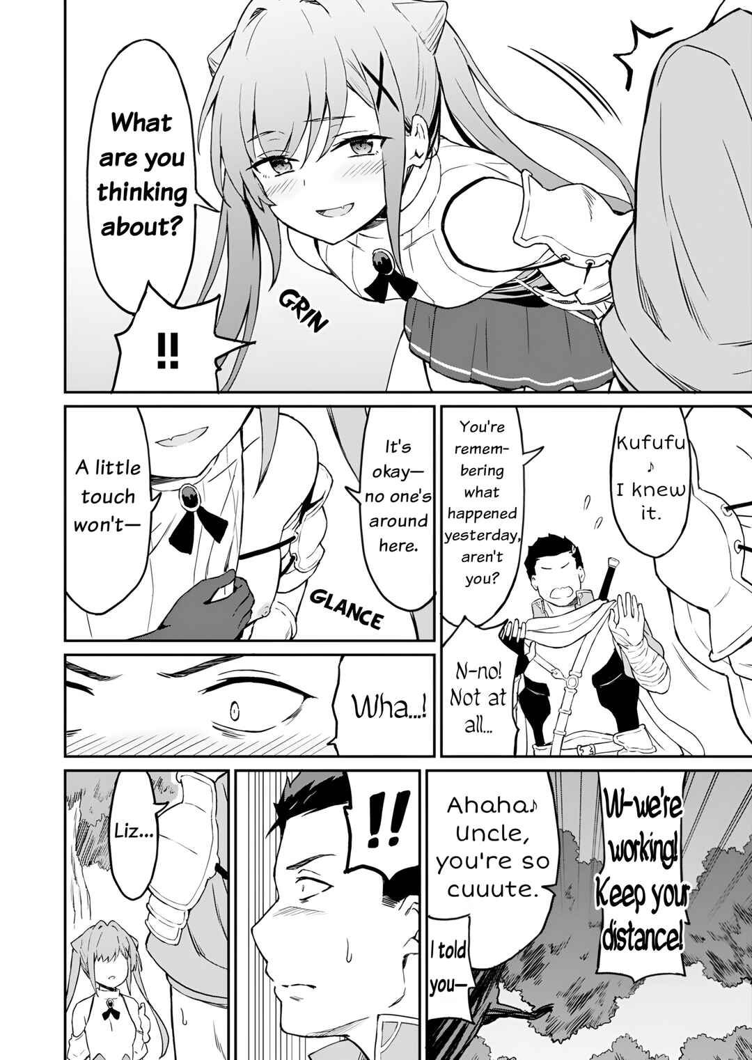 Page 7 Chapter 5 Haikei, Tengoku no Neesan, Yuusha ni Natta Mei ga Ero Sugite —— Ojisan, Hogosha Toka Sorosoro Muri Desu+