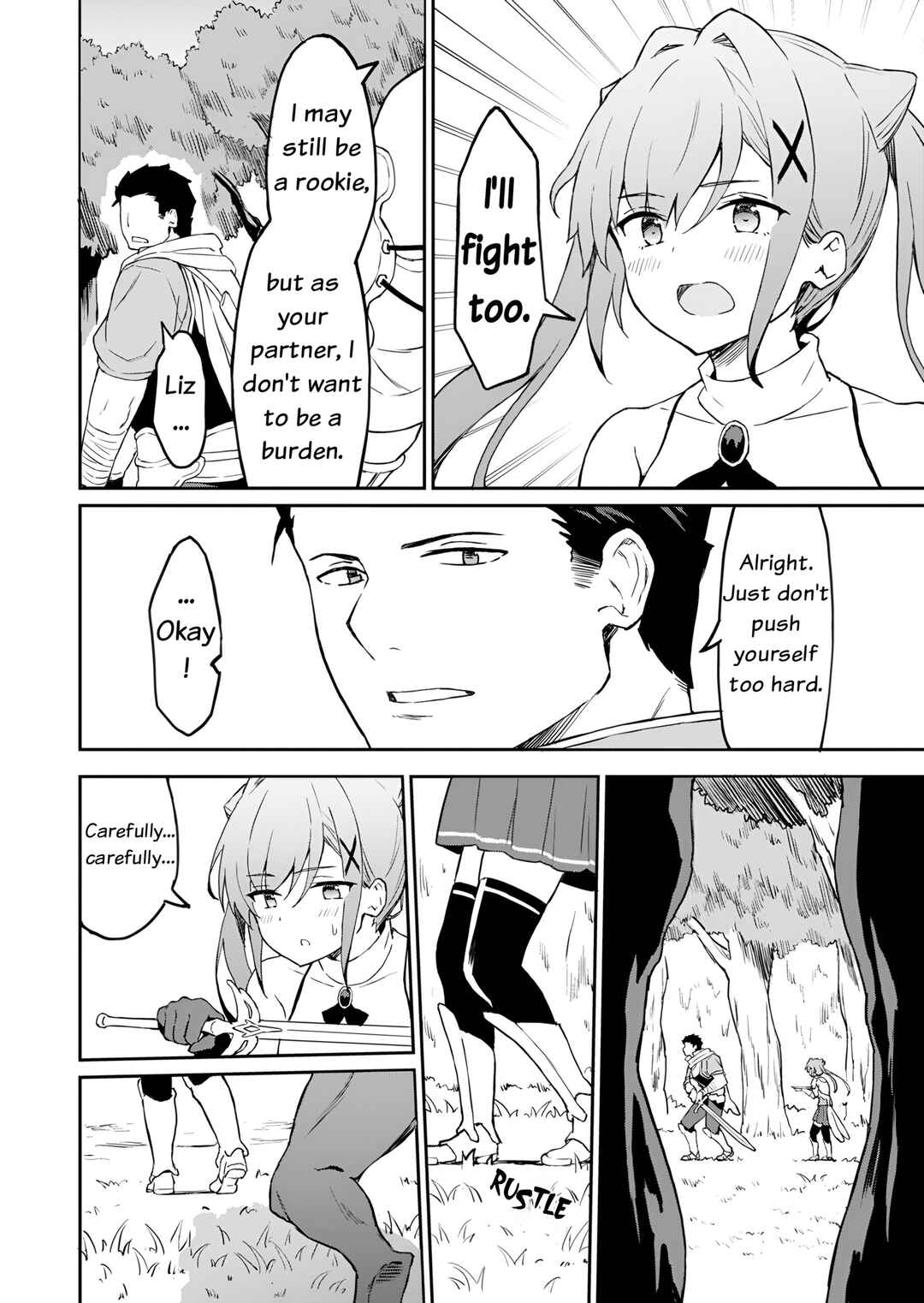 Page 9 Chapter 5 Haikei, Tengoku no Neesan, Yuusha ni Natta Mei ga Ero Sugite —— Ojisan, Hogosha Toka Sorosoro Muri Desu+