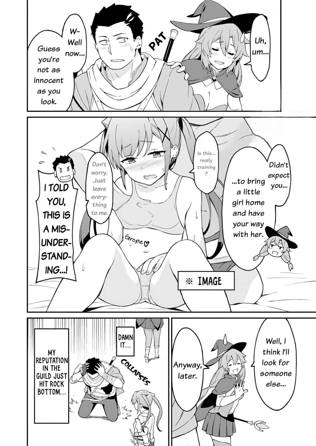 Page 15 Chapter 2 Haikei, Tengoku no Neesan, Yuusha ni Natta Mei ga Ero Sugite —— Ojisan, Hogosha Toka Sorosoro Muri Desu+