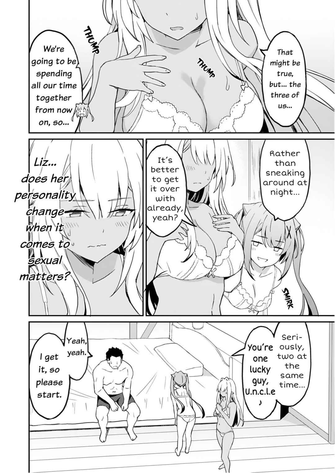 Page 14 Chapter 11 Haikei, Tengoku no Neesan, Yuusha ni Natta Mei ga Ero Sugite —— Ojisan, Hogosha Toka Sorosoro Muri Desu+