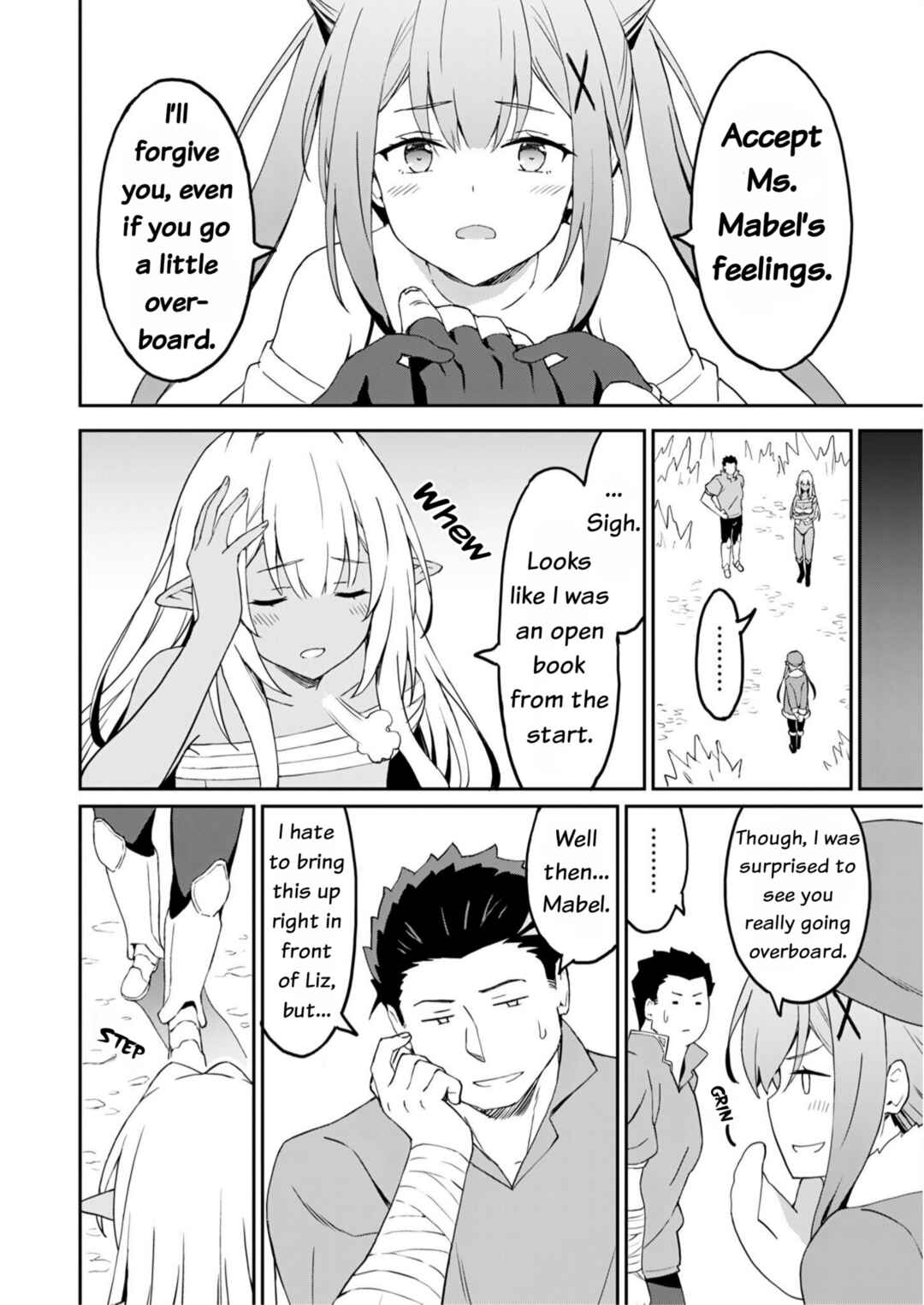 Page 6 Chapter 11 Haikei, Tengoku no Neesan, Yuusha ni Natta Mei ga Ero Sugite —— Ojisan, Hogosha Toka Sorosoro Muri Desu+