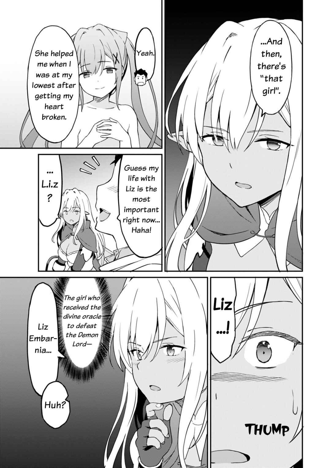 Page 17 Chapter 7 Haikei, Tengoku no Neesan, Yuusha ni Natta Mei ga Ero Sugite —— Ojisan, Hogosha Toka Sorosoro Muri Desu+