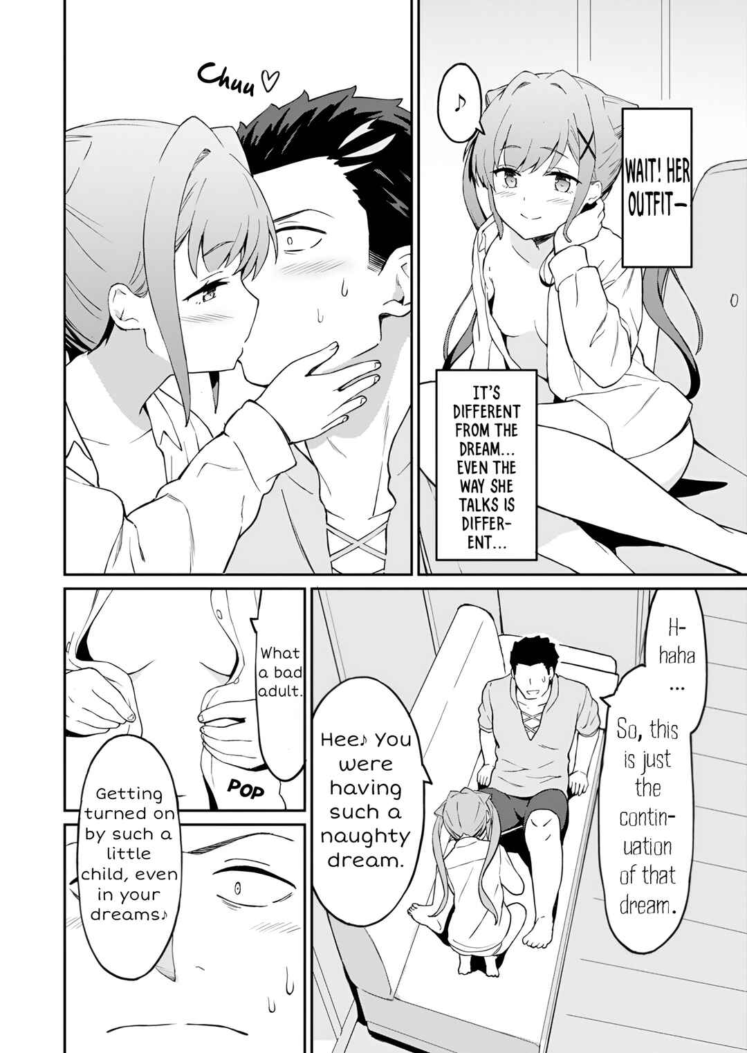 Page 38 Chapter 1 Haikei, Tengoku no Neesan, Yuusha ni Natta Mei ga Ero Sugite —— Ojisan, Hogosha Toka Sorosoro Muri Desu+