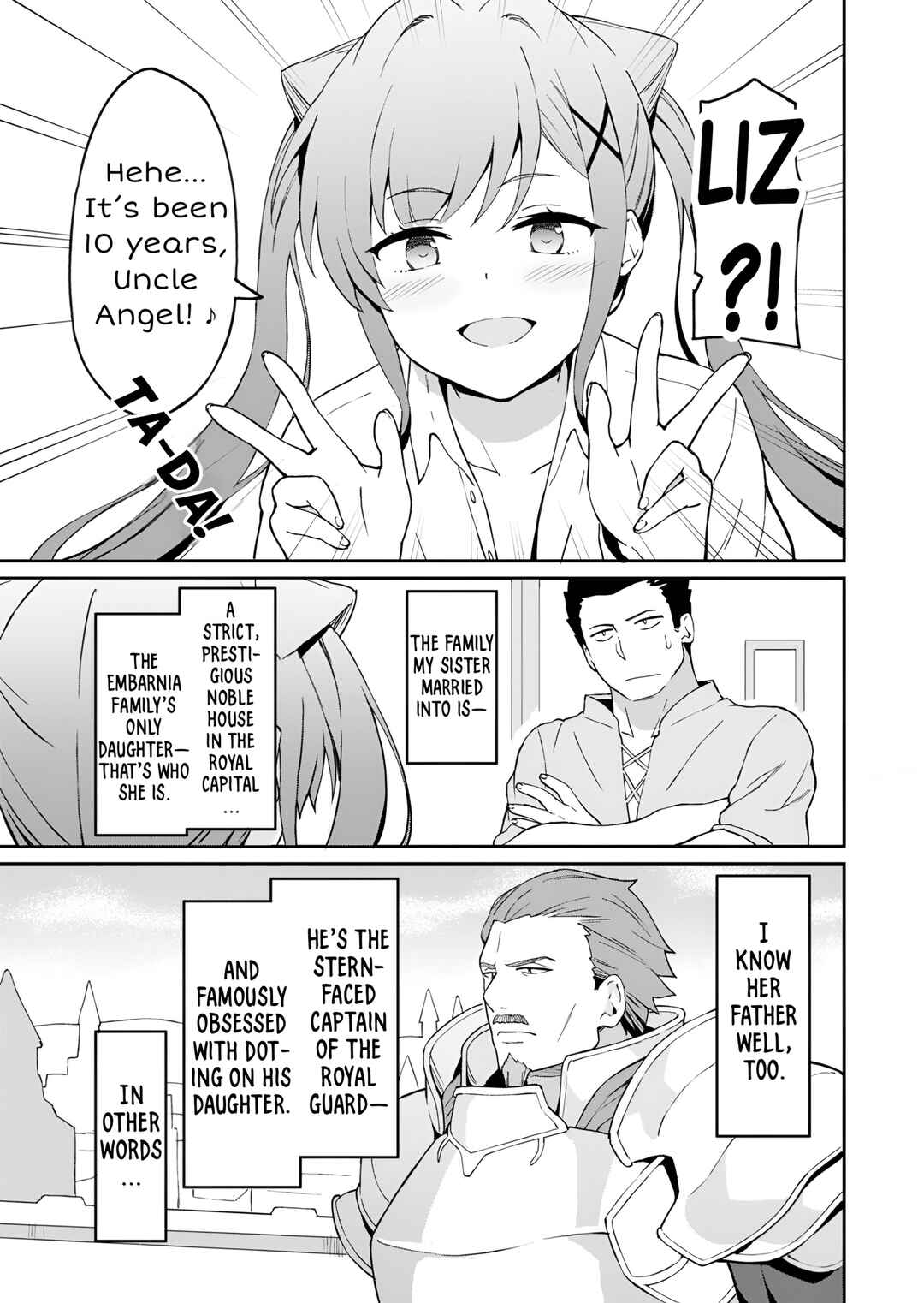 Page 49 Chapter 1 Haikei, Tengoku no Neesan, Yuusha ni Natta Mei ga Ero Sugite —— Ojisan, Hogosha Toka Sorosoro Muri Desu+