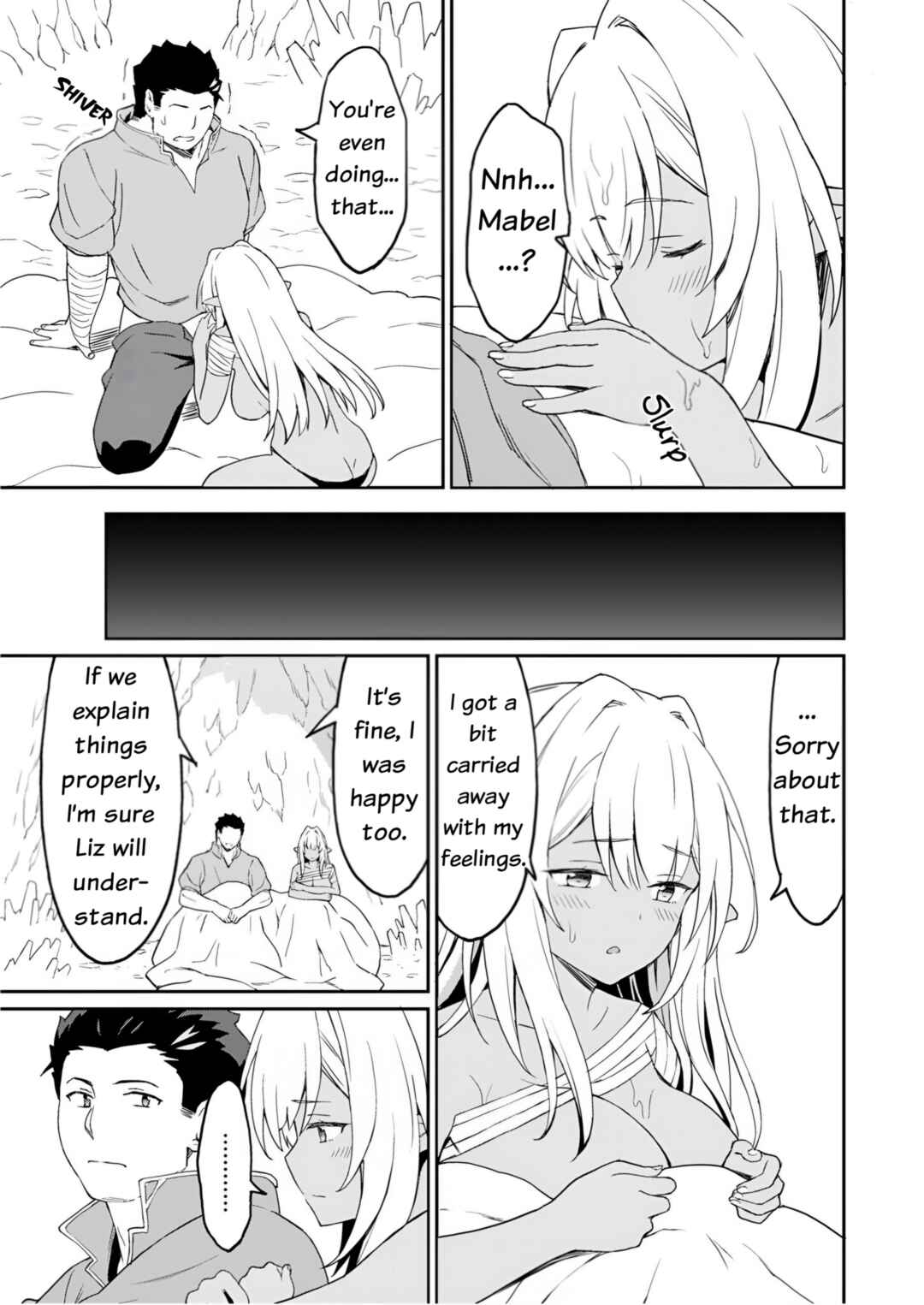 Page 25 Chapter 10 Haikei, Tengoku no Neesan, Yuusha ni Natta Mei ga Ero Sugite —— Ojisan, Hogosha Toka Sorosoro Muri Desu+