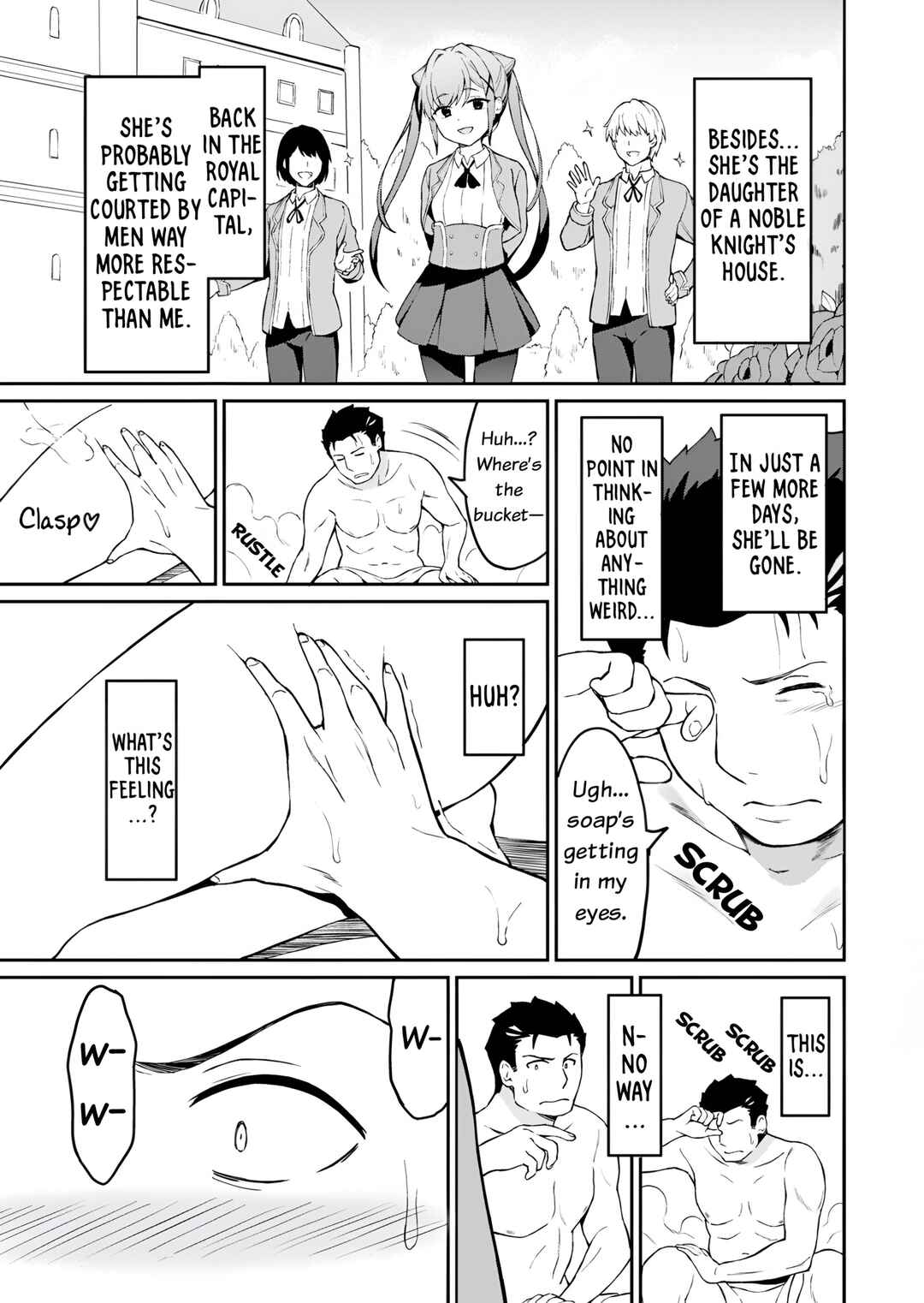 Page 12 Chapter 3 Haikei, Tengoku no Neesan, Yuusha ni Natta Mei ga Ero Sugite —— Ojisan, Hogosha Toka Sorosoro Muri Desu+