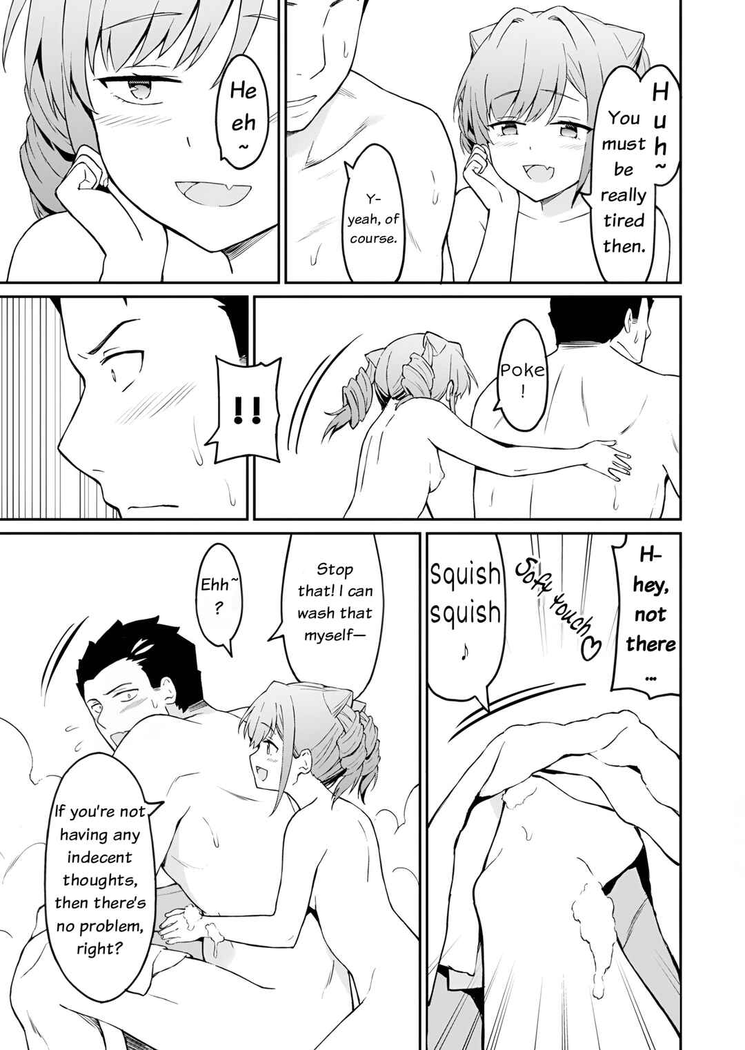 Page 18 Chapter 3 Haikei, Tengoku no Neesan, Yuusha ni Natta Mei ga Ero Sugite —— Ojisan, Hogosha Toka Sorosoro Muri Desu+