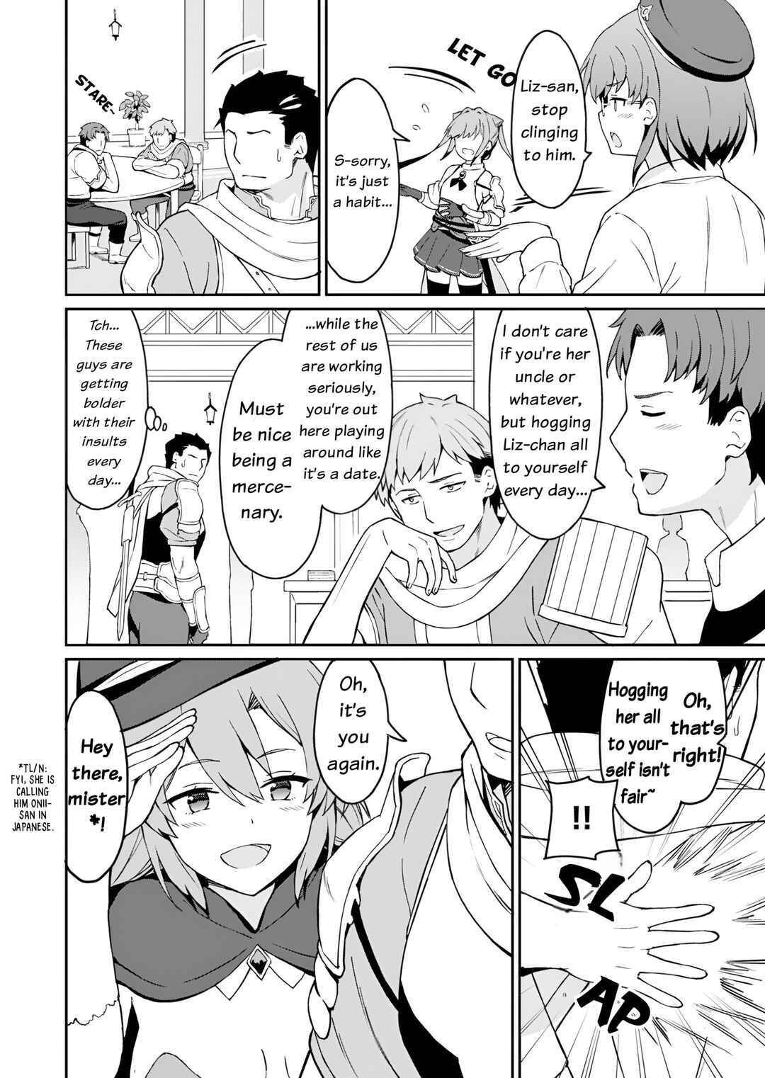 Page 7 Chapter 3 Haikei, Tengoku no Neesan, Yuusha ni Natta Mei ga Ero Sugite —— Ojisan, Hogosha Toka Sorosoro Muri Desu+