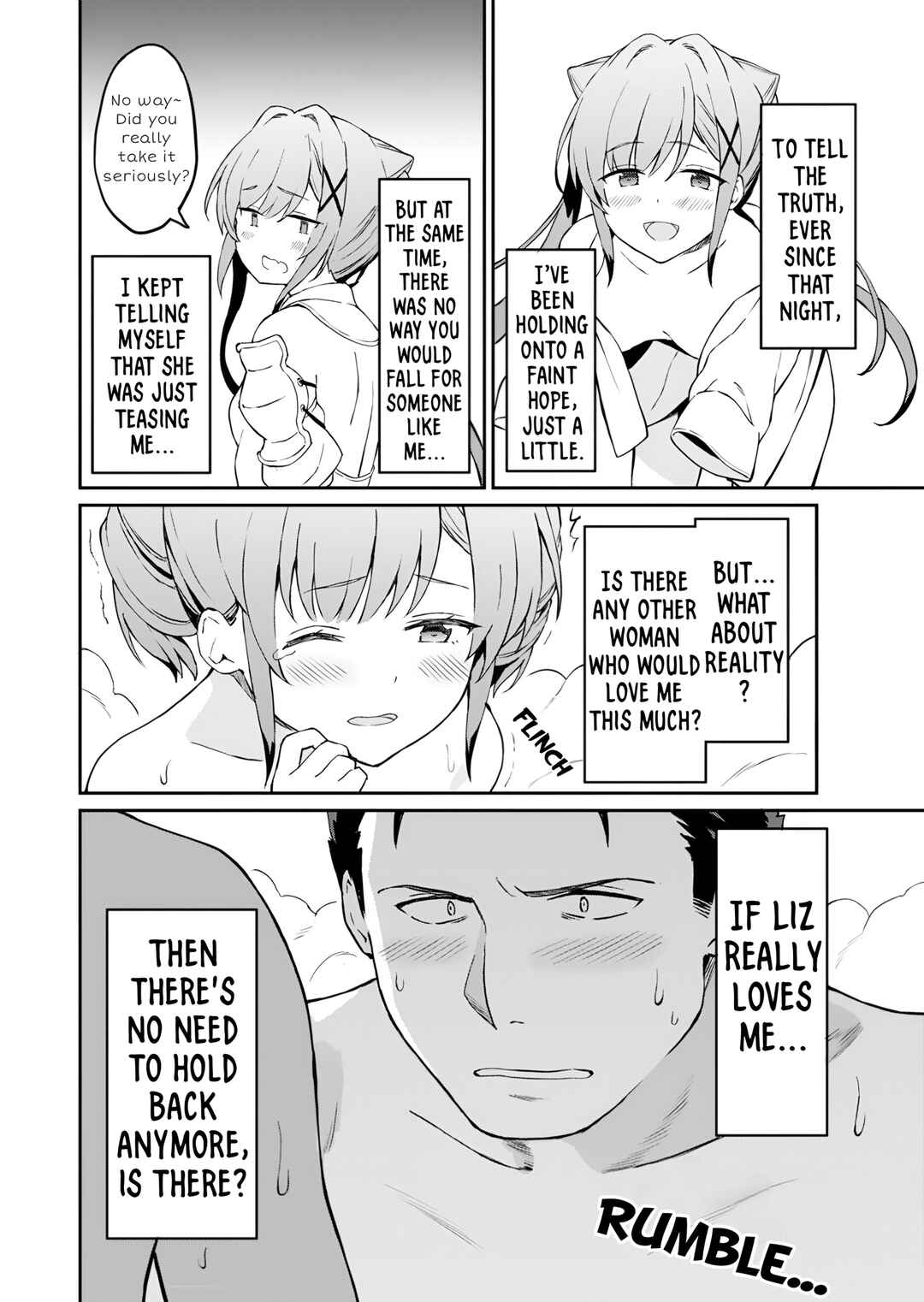 Page 5 Chapter 4 Haikei, Tengoku no Neesan, Yuusha ni Natta Mei ga Ero Sugite —— Ojisan, Hogosha Toka Sorosoro Muri Desu+