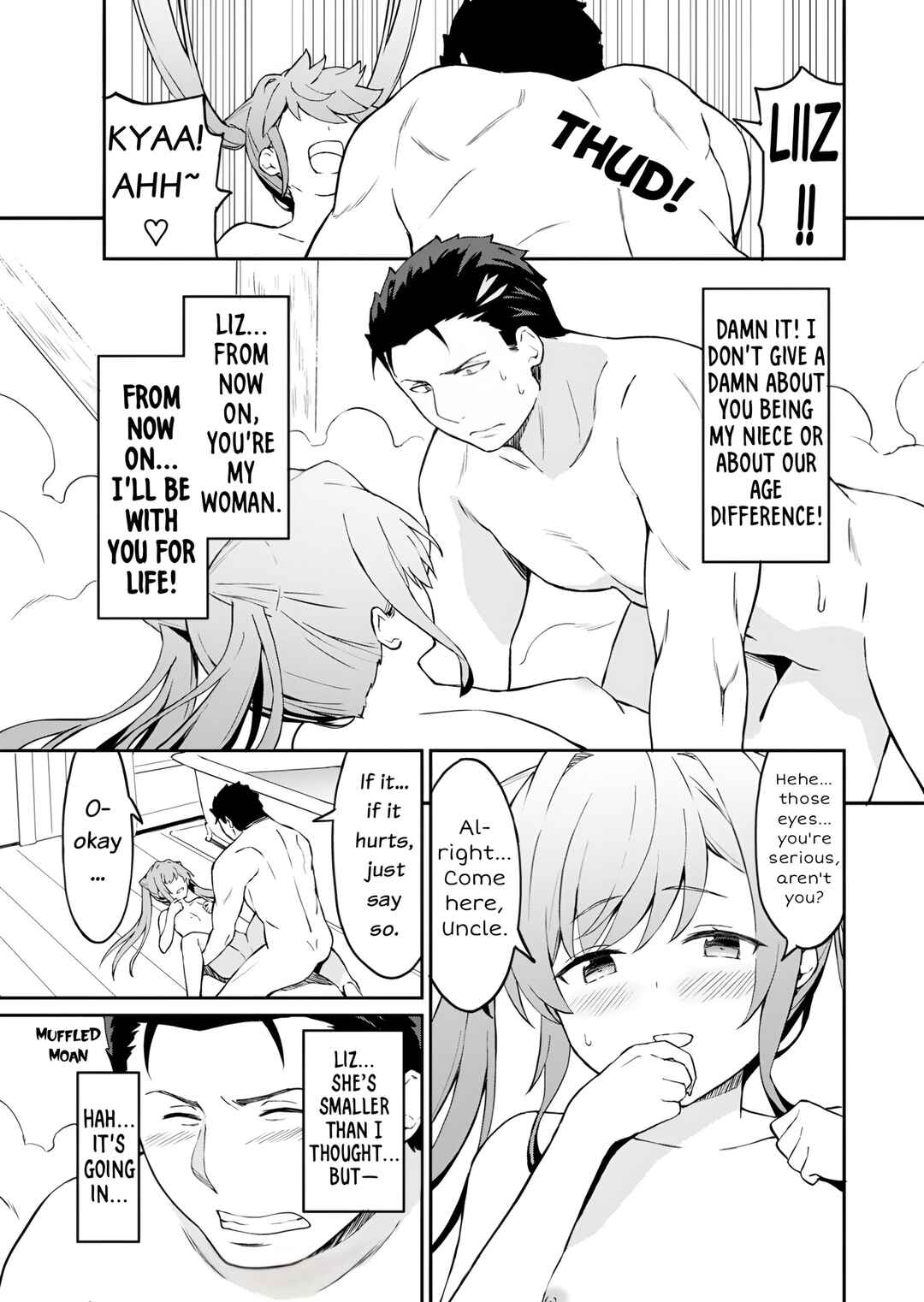 Page 8 Chapter 4 Haikei, Tengoku no Neesan, Yuusha ni Natta Mei ga Ero Sugite —— Ojisan, Hogosha Toka Sorosoro Muri Desu+