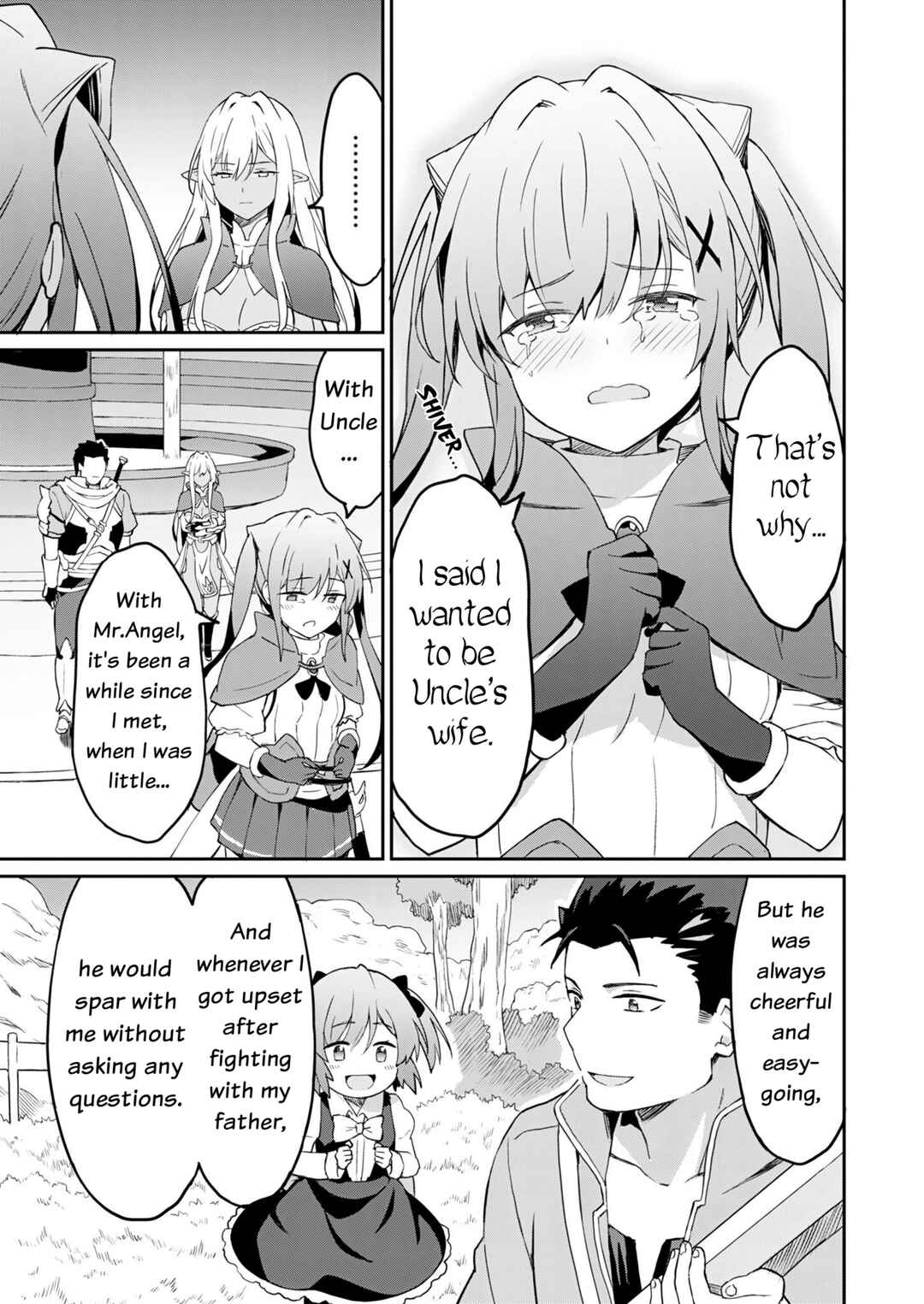 Page 10 Chapter 8 Haikei, Tengoku no Neesan, Yuusha ni Natta Mei ga Ero Sugite —— Ojisan, Hogosha Toka Sorosoro Muri Desu+