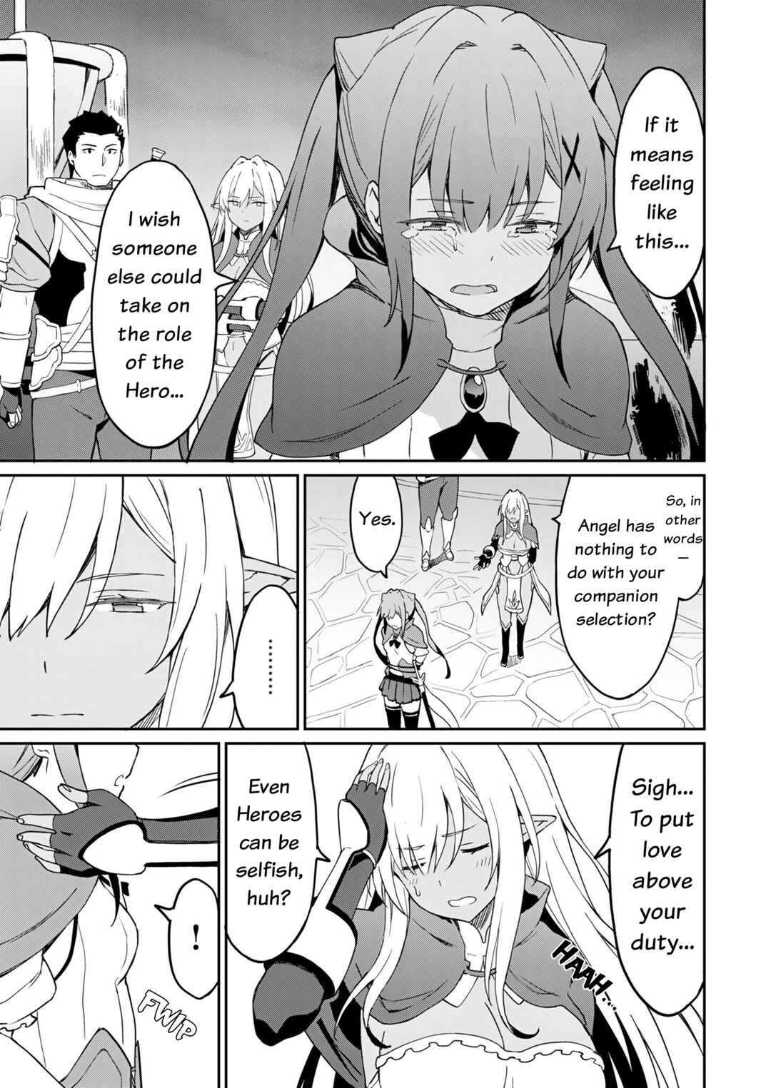 Page 12 Chapter 8 Haikei, Tengoku no Neesan, Yuusha ni Natta Mei ga Ero Sugite —— Ojisan, Hogosha Toka Sorosoro Muri Desu+