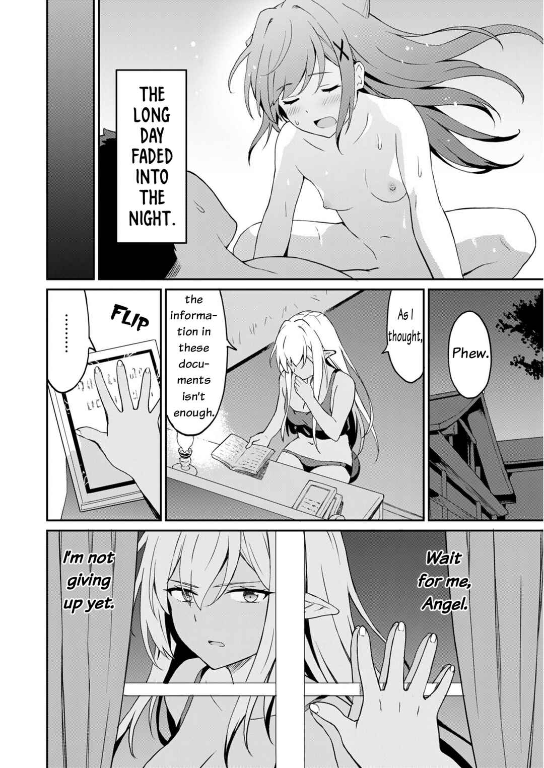 Page 25 Chapter 8 Haikei, Tengoku no Neesan, Yuusha ni Natta Mei ga Ero Sugite —— Ojisan, Hogosha Toka Sorosoro Muri Desu+
