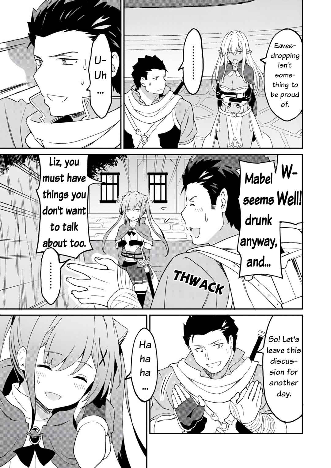 Page 4 Chapter 8 Haikei, Tengoku no Neesan, Yuusha ni Natta Mei ga Ero Sugite —— Ojisan, Hogosha Toka Sorosoro Muri Desu+
