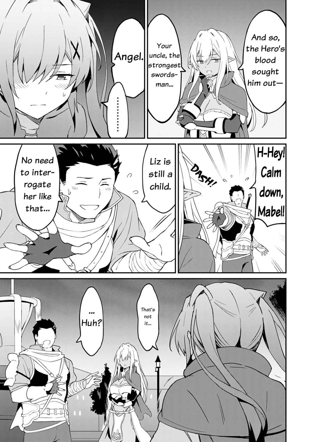 Page 8 Chapter 8 Haikei, Tengoku no Neesan, Yuusha ni Natta Mei ga Ero Sugite —— Ojisan, Hogosha Toka Sorosoro Muri Desu+