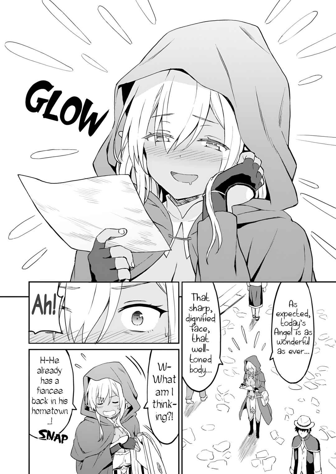 Page 13 Chapter 6 Haikei, Tengoku no Neesan, Yuusha ni Natta Mei ga Ero Sugite —— Ojisan, Hogosha Toka Sorosoro Muri Desu+